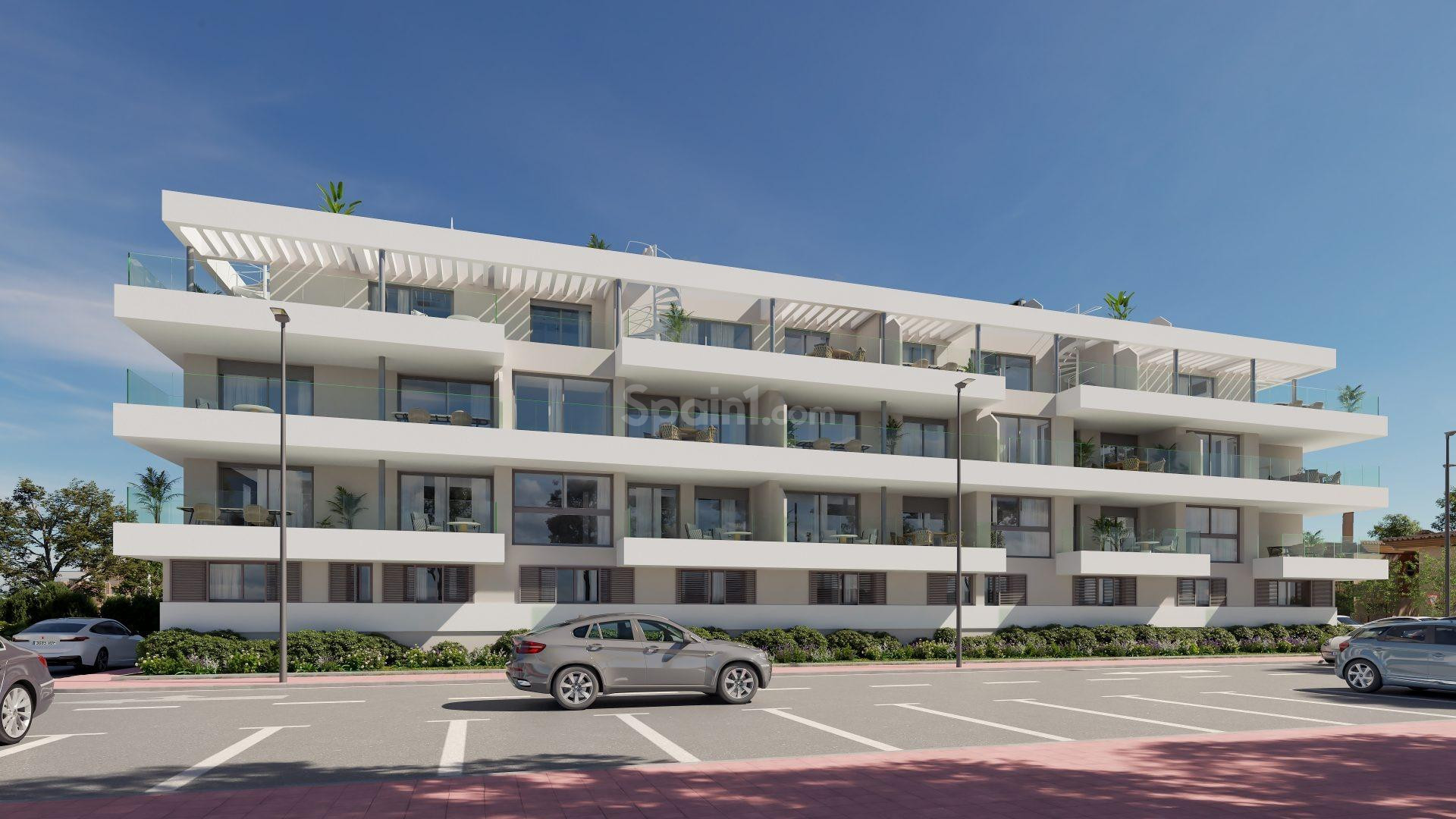 New Build - Lägenhet -
rincon de la victoria - Torre de Benagalbón