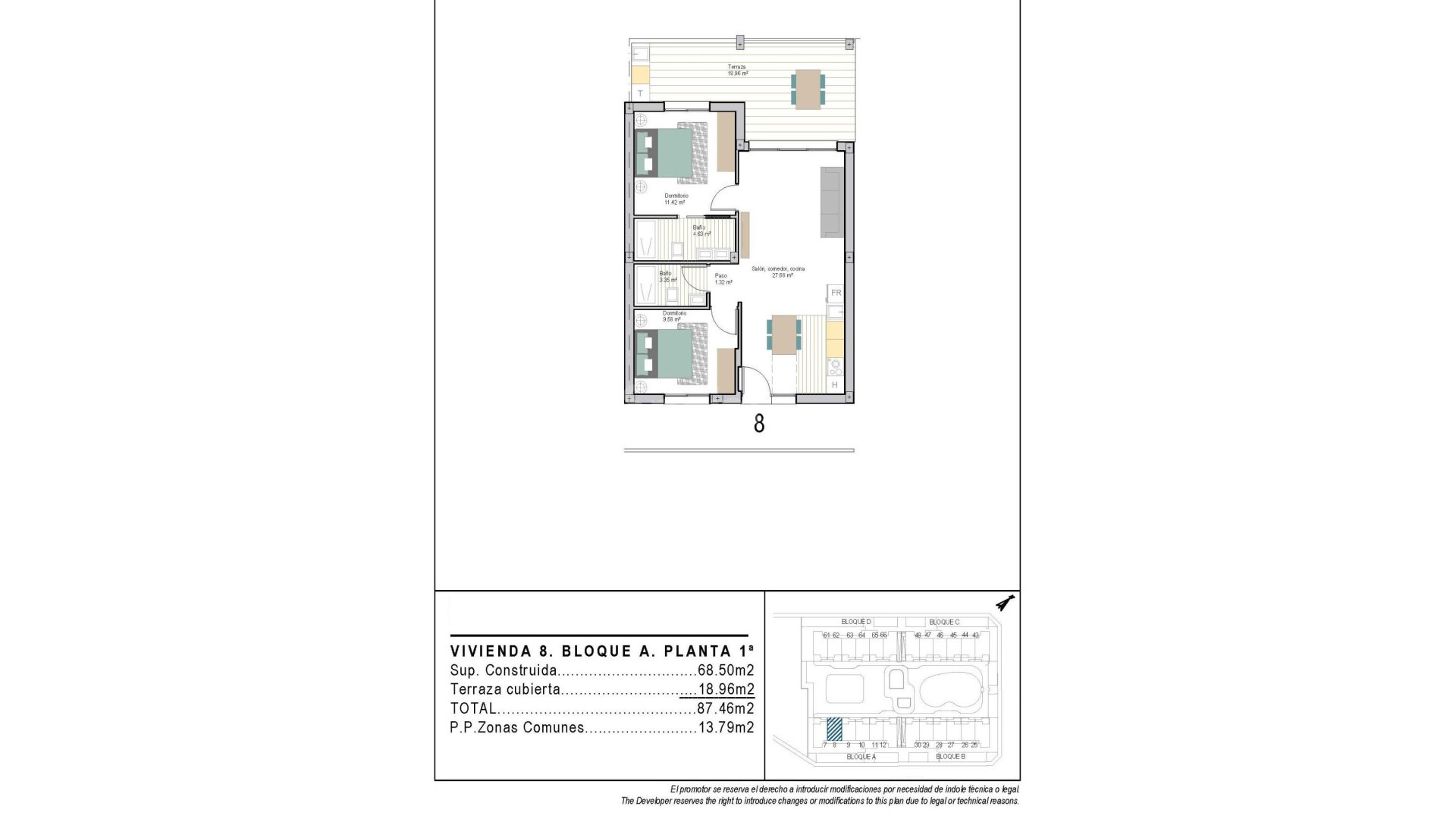New Build - Lägenhet -
Torre Pacheco - San Cayetano