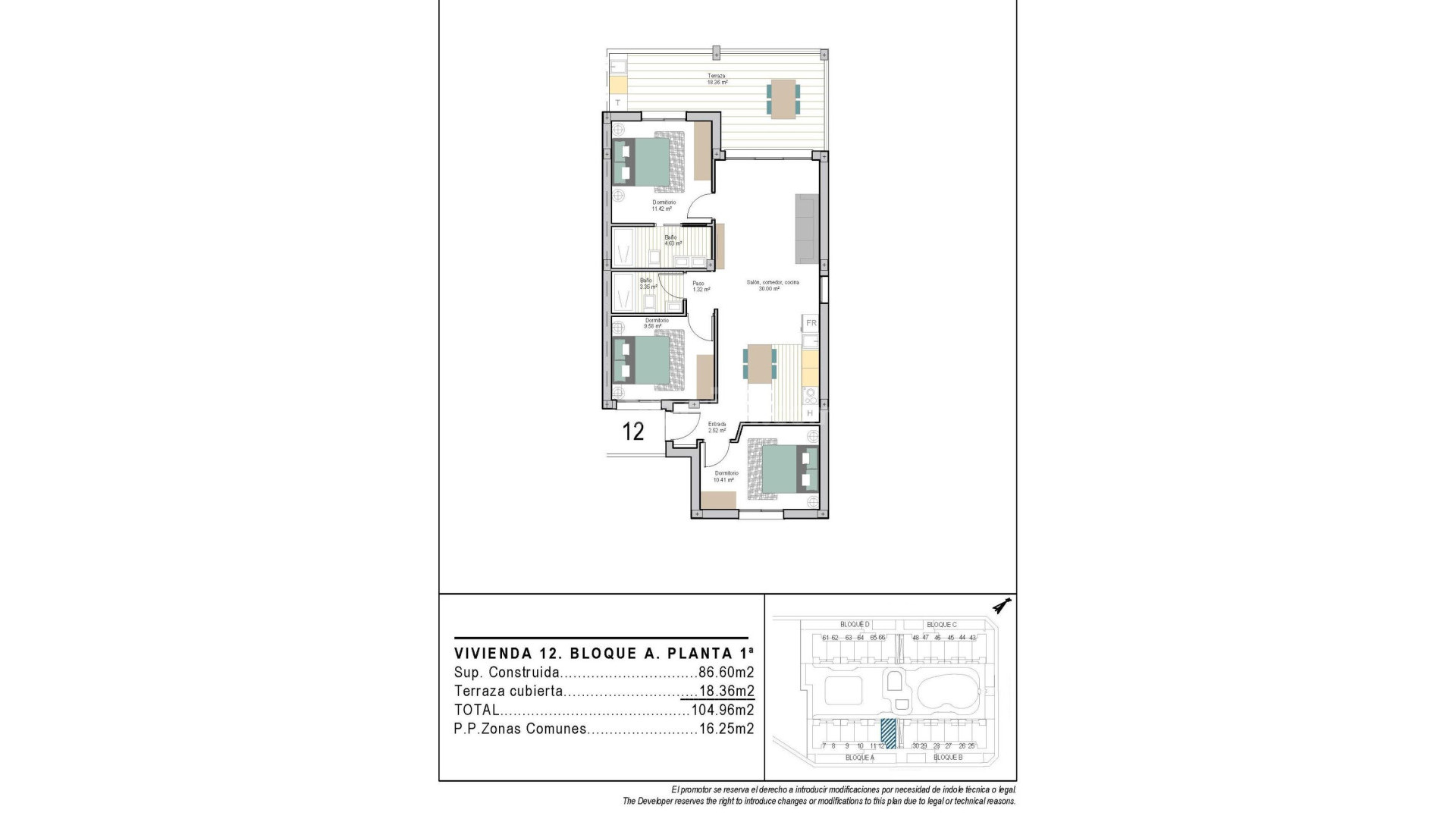 New Build - Lägenhet -
Torre Pacheco - San Cayetano