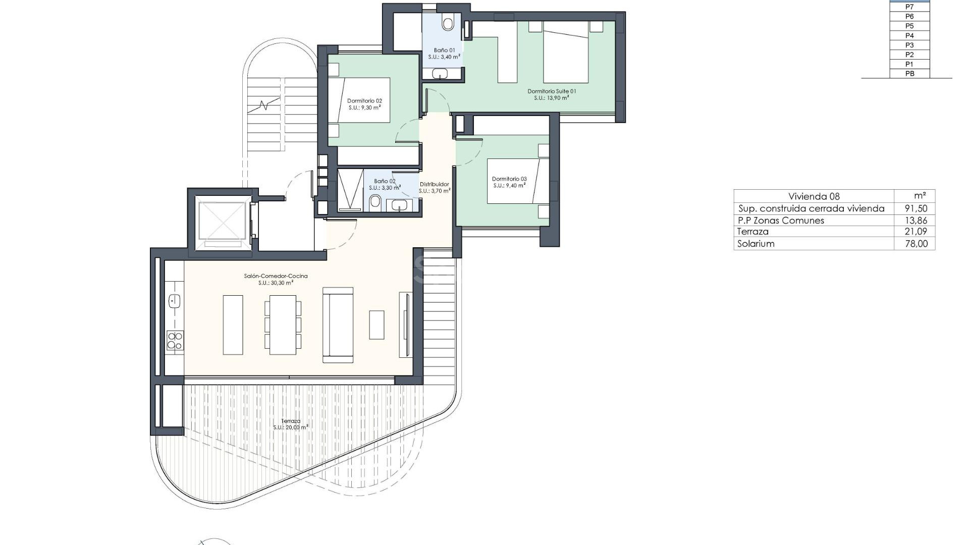 New Build - Penthouse -
Guardamar del Segura - Avenida del Puerto
