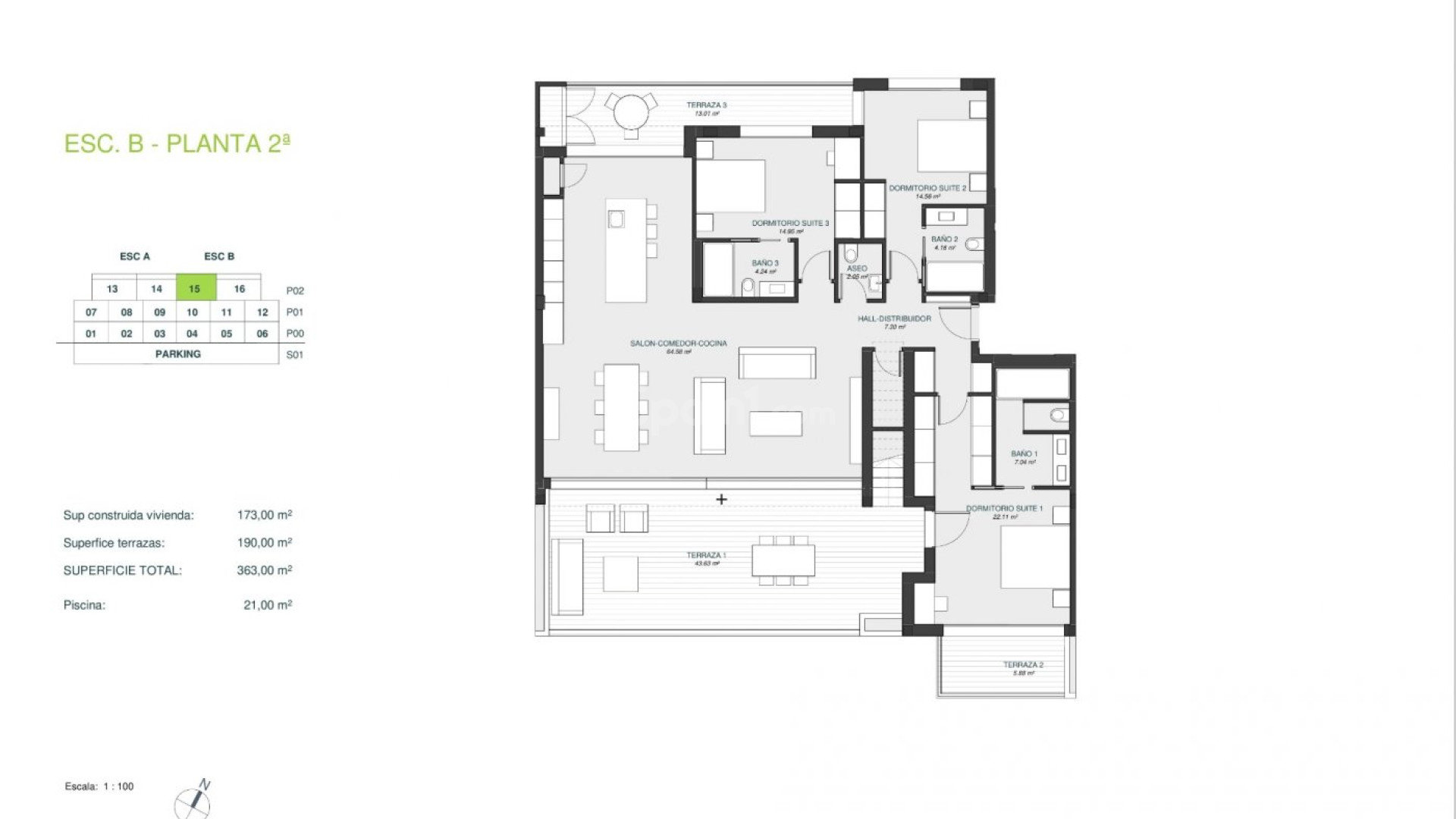 New Build - Penthouse -
Orihuela - Las Colinas