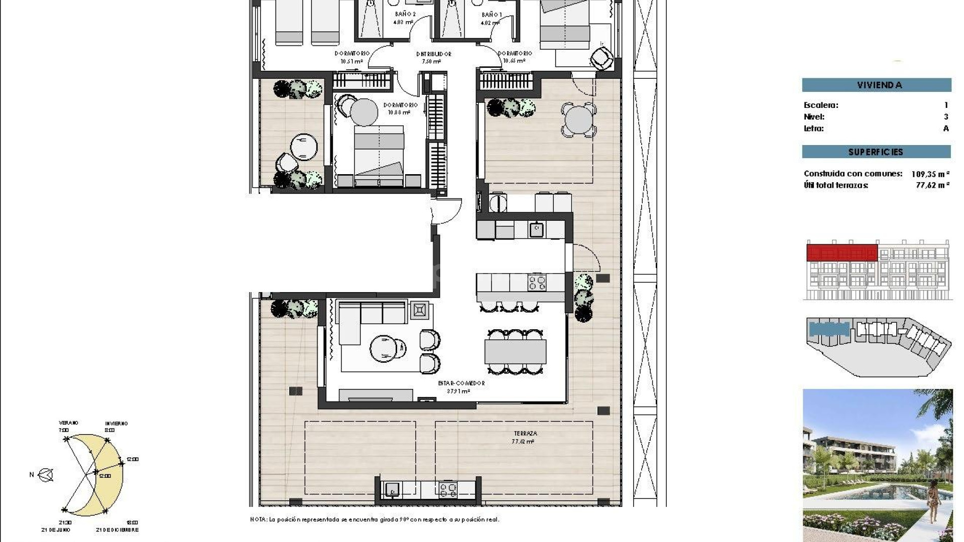 New Build - Penthouse -
Torre Pacheco - Santa Rosalía