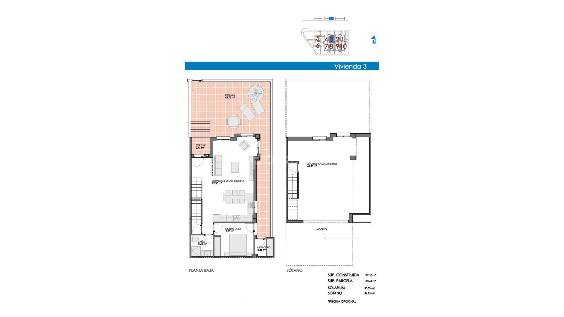 New Build - Radhus -
Bigastro - pueblo