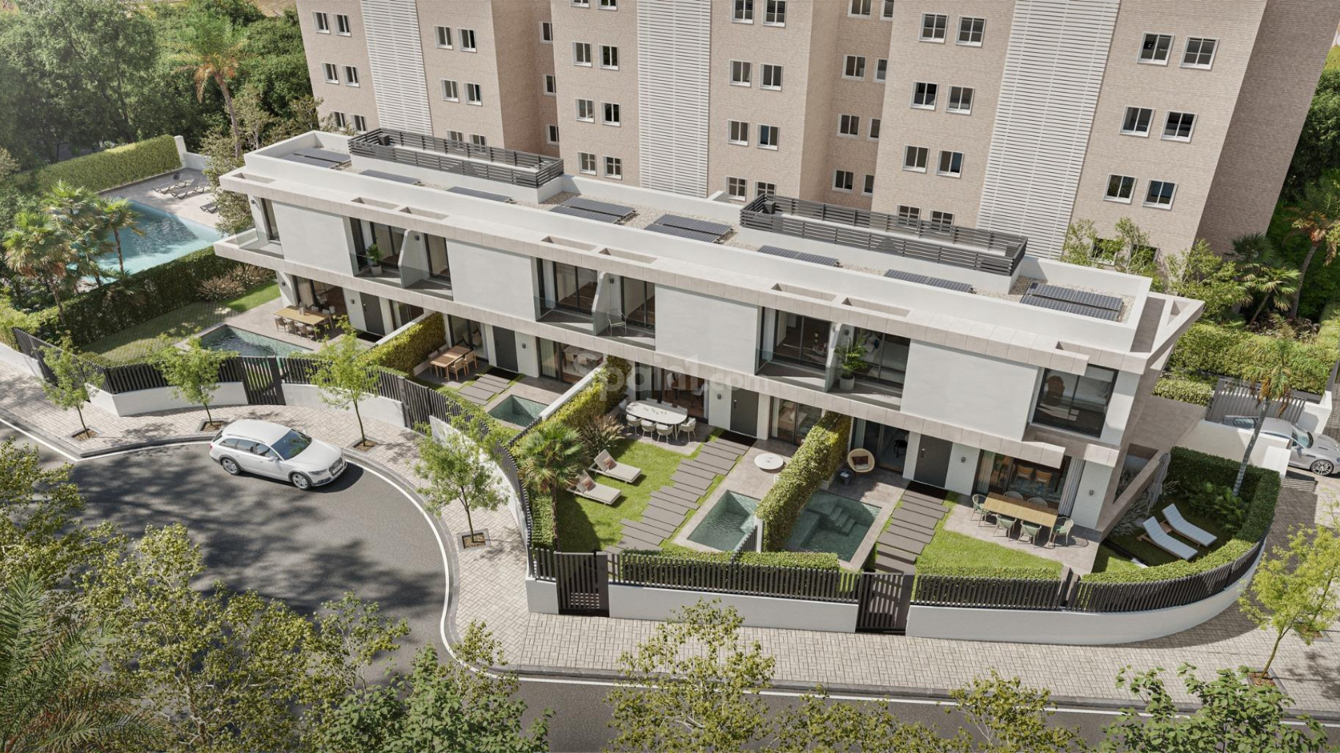 New Build - Radhus -
Málaga - El Limonar