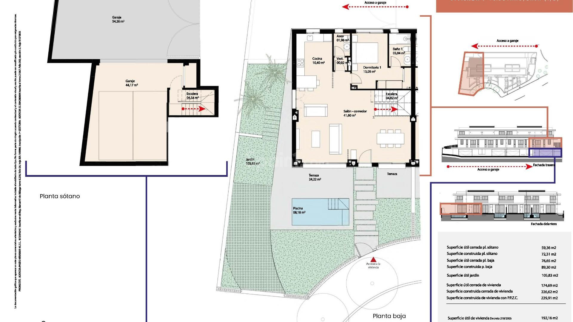 New Build - Radhus -
Málaga - El Limonar