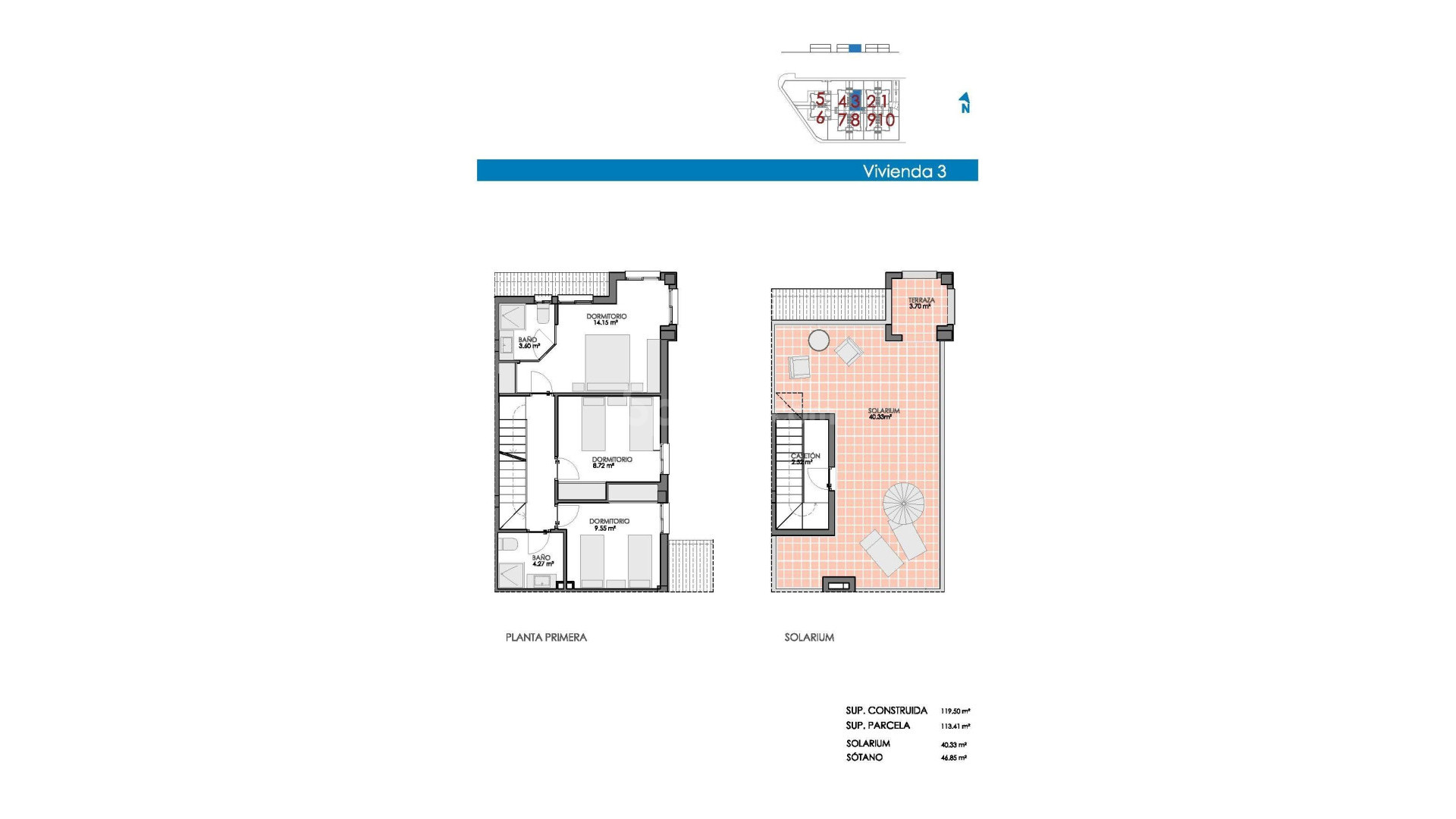 New Build - Stadthaus -
Bigastro - pueblo