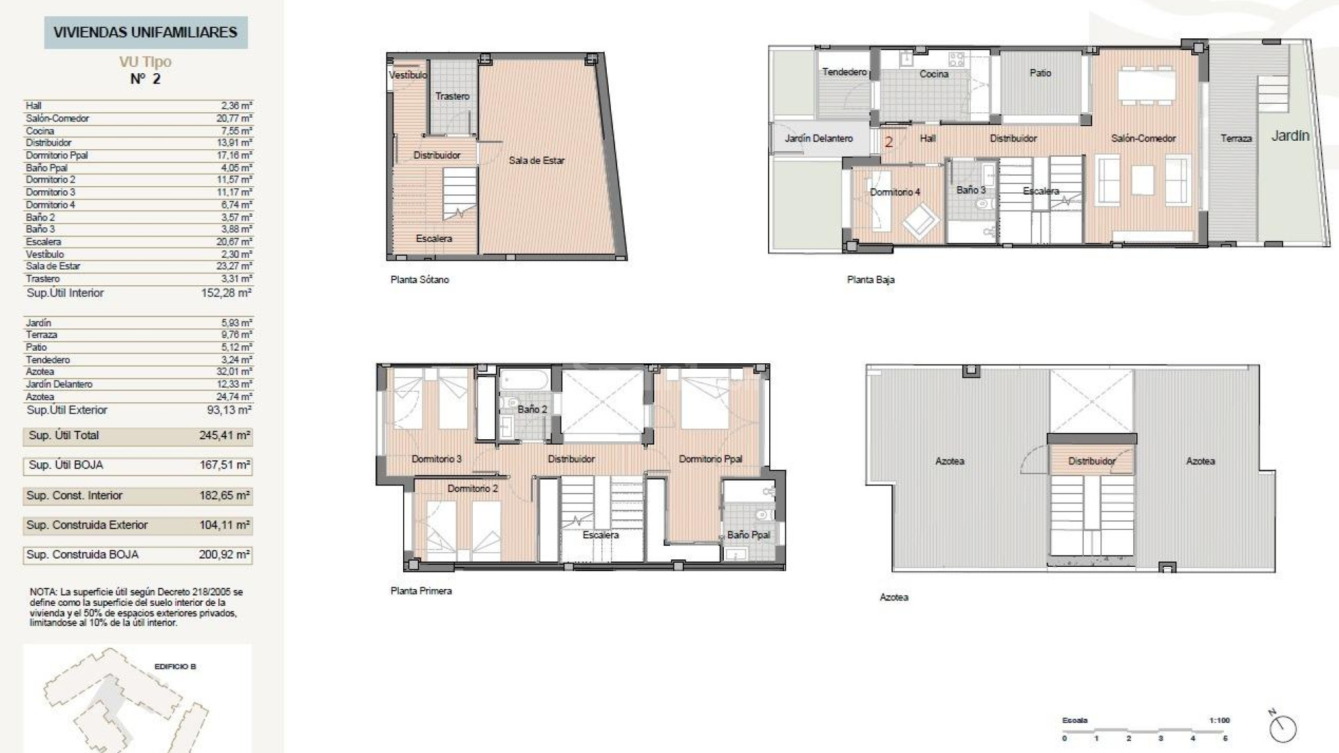 New Build - Stadthaus -
Estepona - Polideportivo