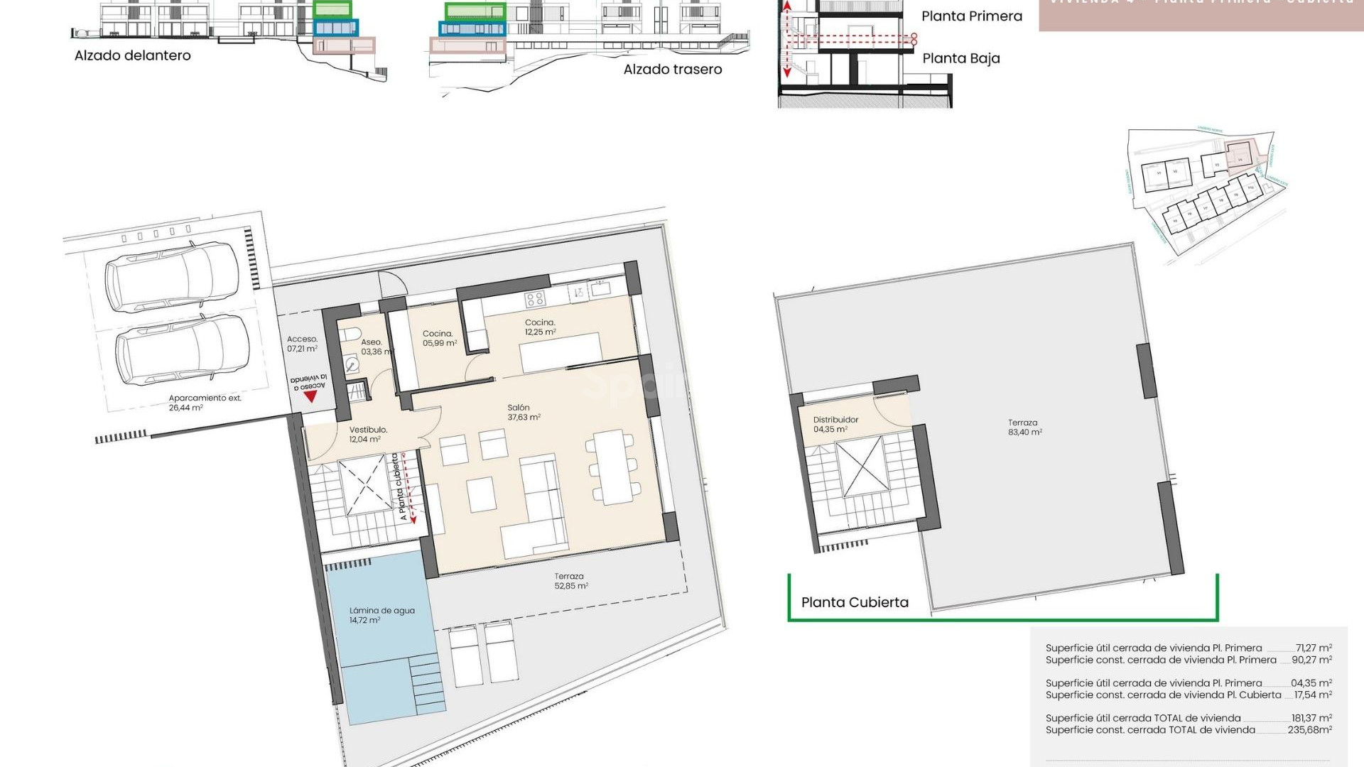 New Build - Stadthaus -
Málaga - Pedregalejo