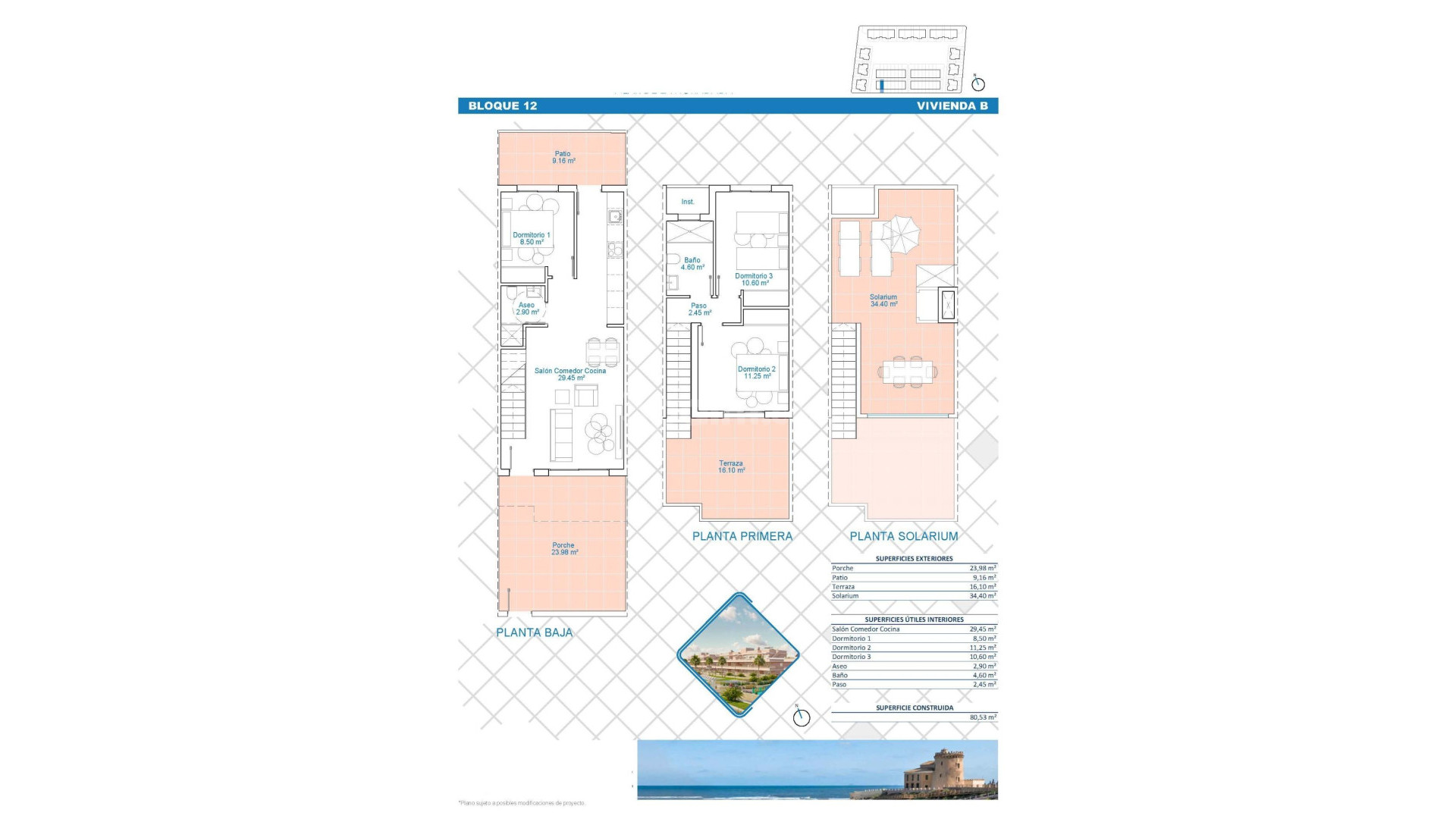 New Build - Stadthaus -
Pilar de la Horadada - Lo Monte