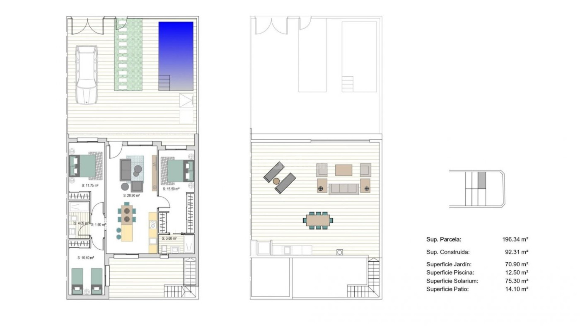 New Build - Stadthaus -
San Javier - Parque del doce