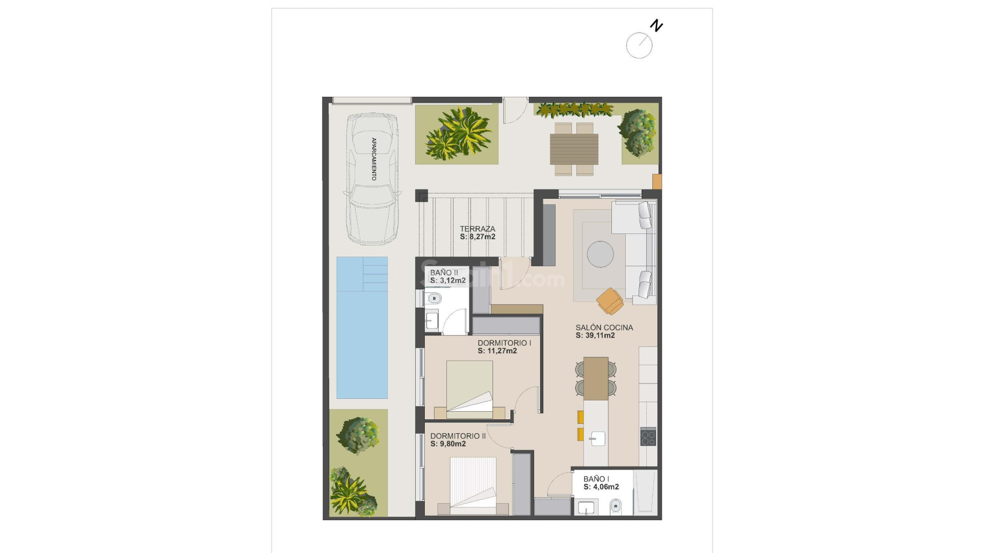 New Build - Stadthaus -
Torre Pacheco - El Alba