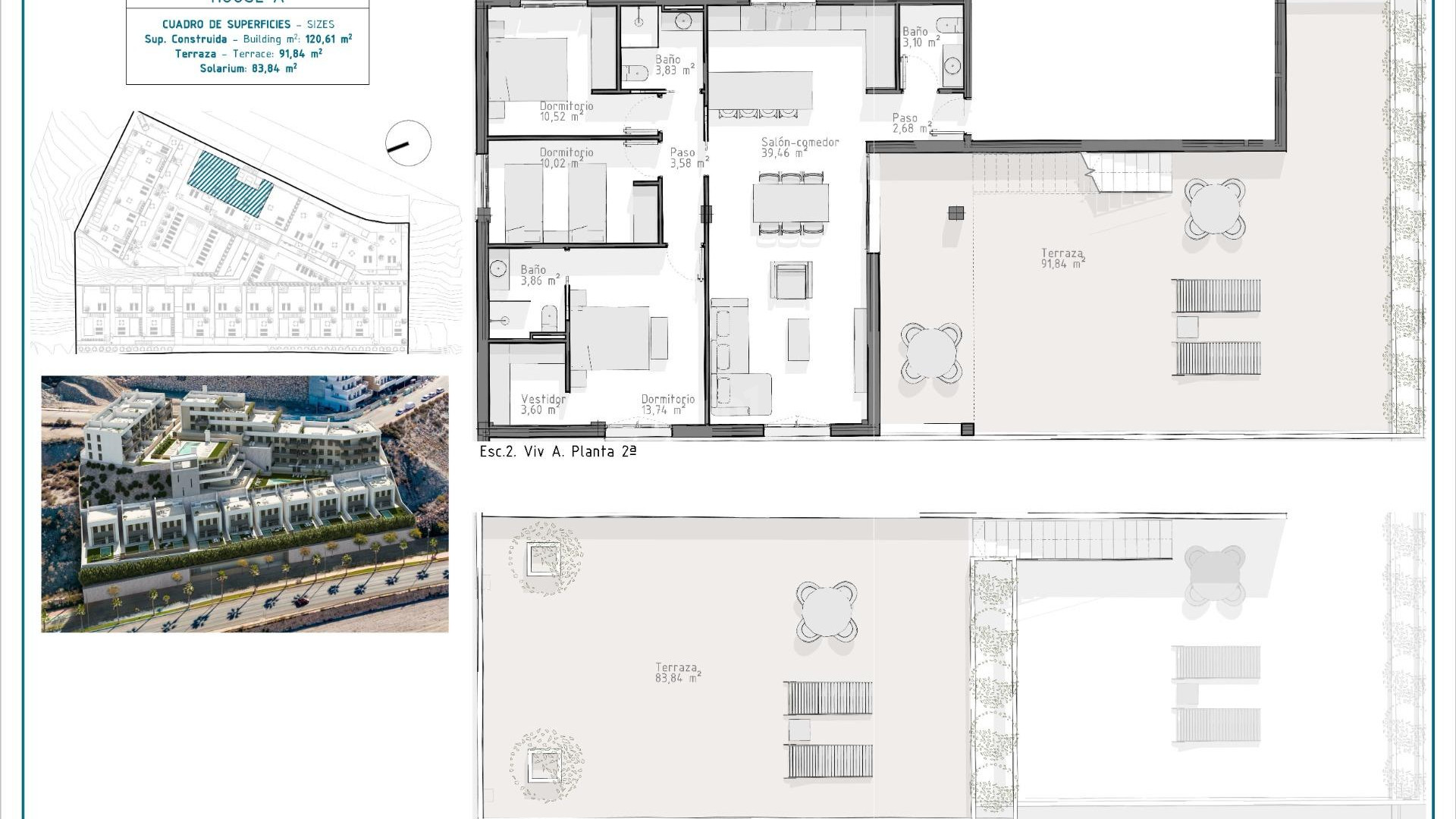 New Build - Takvåning -
Aguilas - El Hornillo