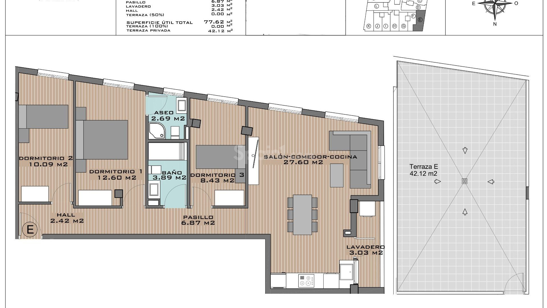 New Build - Takvåning -
Algorfa