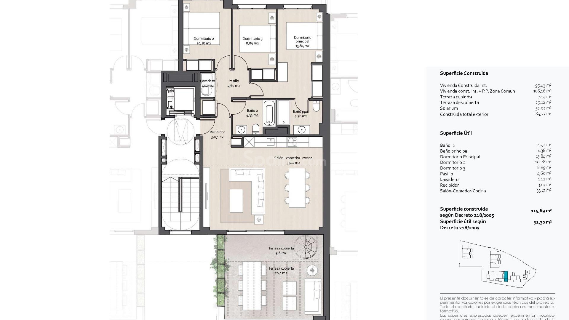 New Build - Takvåning -
Benalmádena - Hospital Xanit