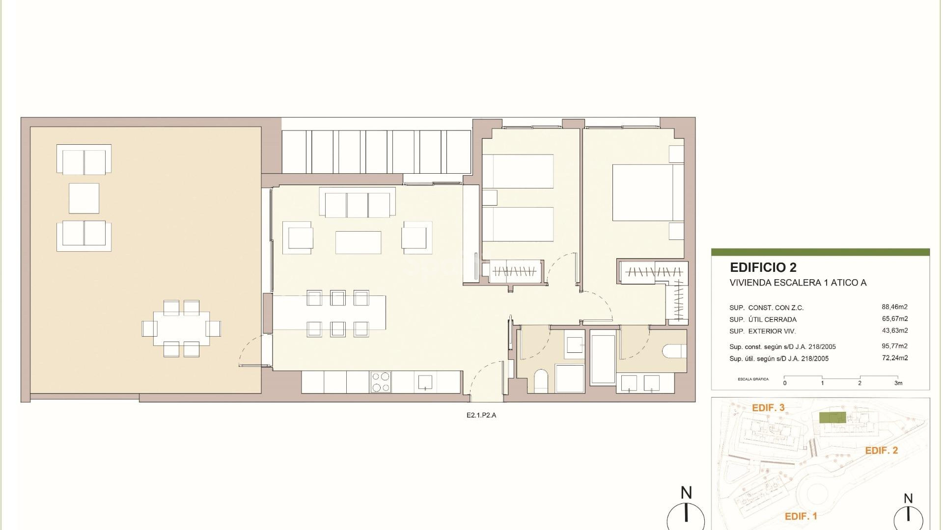 New Build - Takvåning -
Casares - Manilva - San Luís De Sabinillas