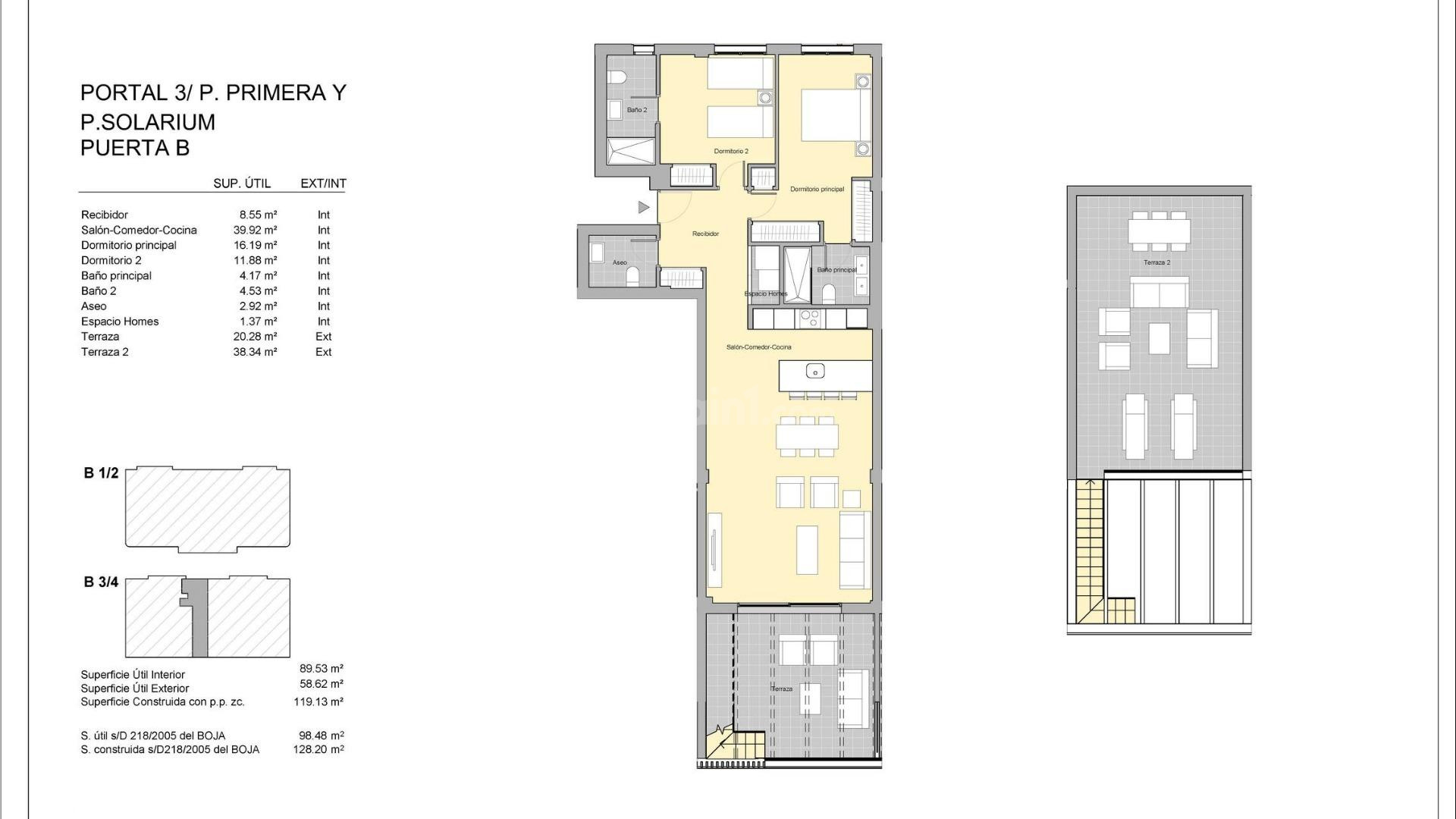 New Build - Takvåning -
Estepona - Arroyo En medio