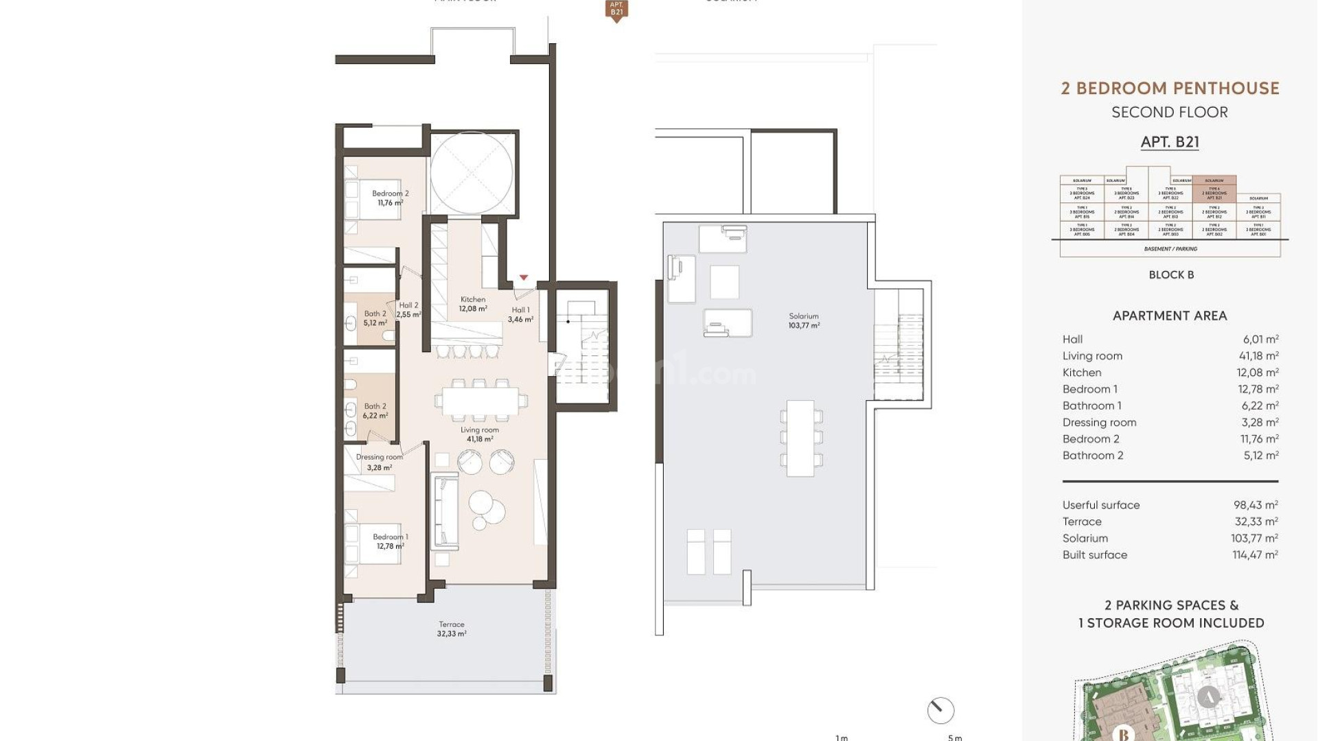 New Build - Takvåning -
Estepona - La Resinera Voladilla