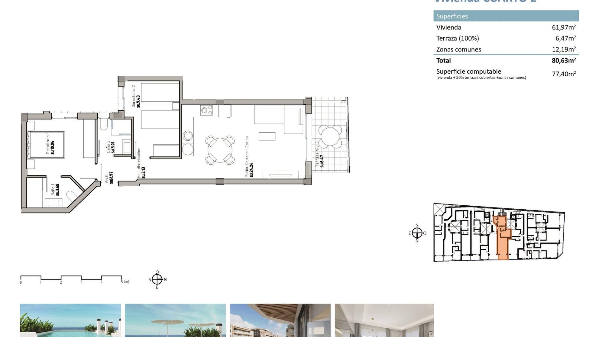 New Build - Takvåning -
Guardamar del Segura