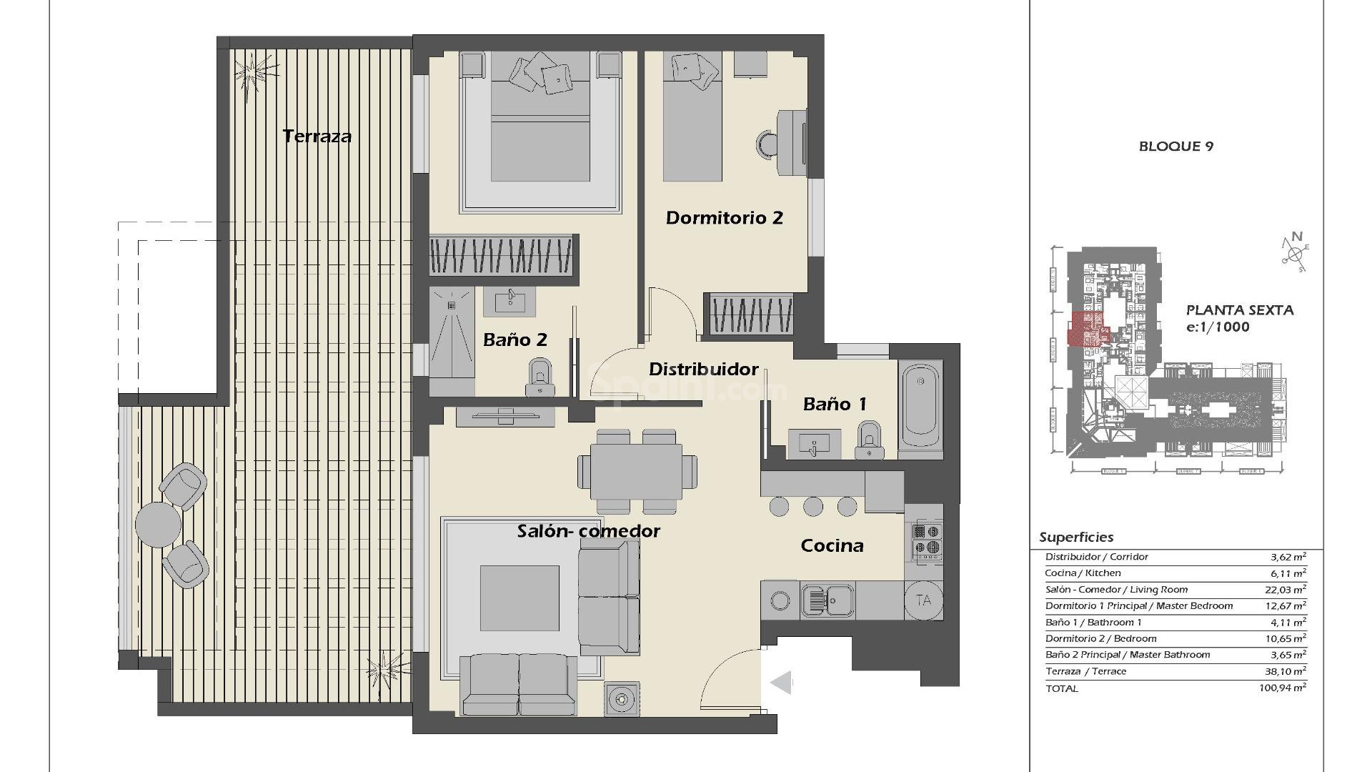 New Build - Takvåning -
Marbella - Nueva Andalucia