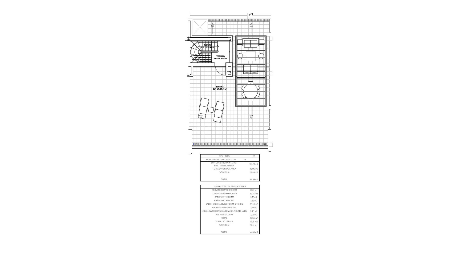 New Build - Takvåning -
Orihuela Costa - Villamartin