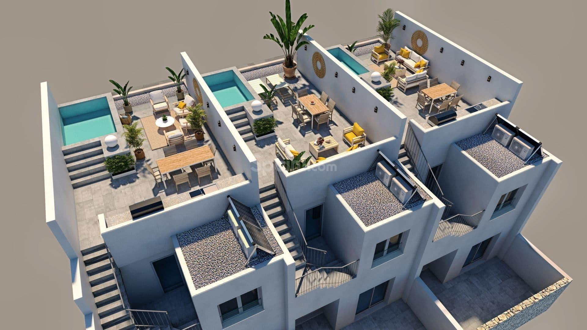 New Build - Townhouse -
Pilar de la Horadada - Torre de la Horadada