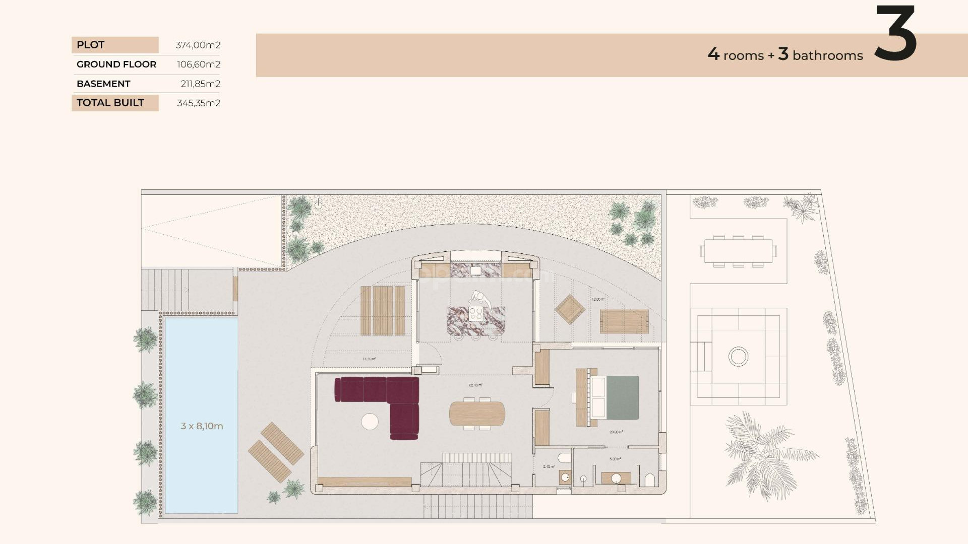 New Build - Villa -
Algorfa - La Finca Golf Resort