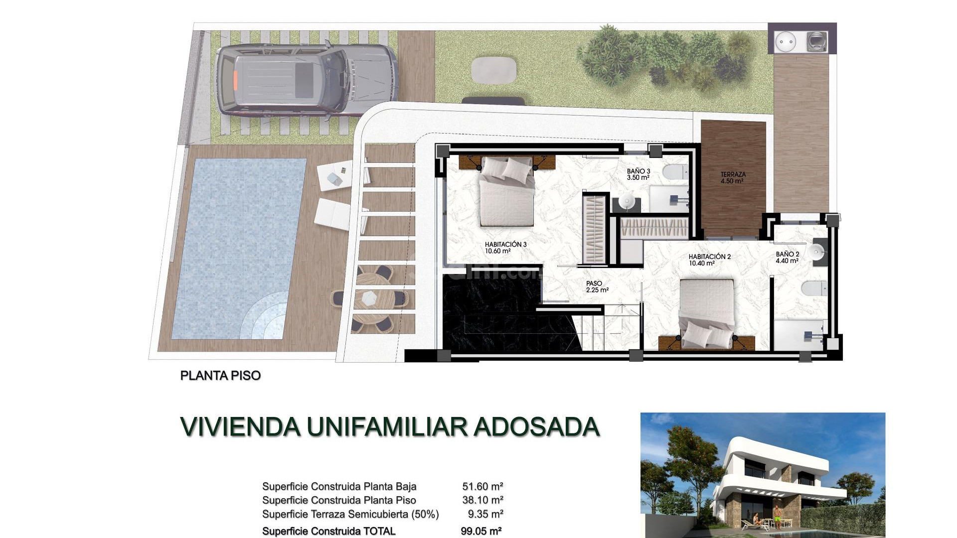 New Build - Villa -
Los Montesinos - La Herrada