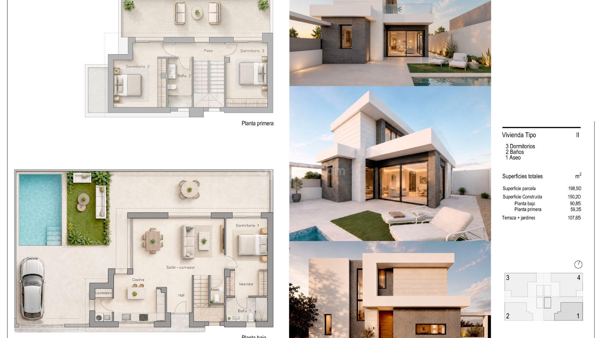 New Build - Villa -
Pilar de la Horadada - pueblo