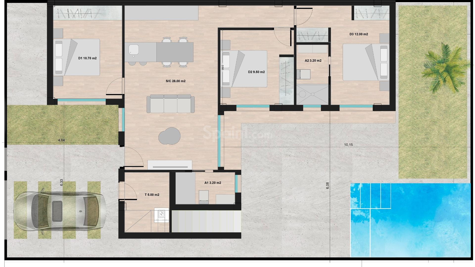 New Build - Villa -
Torre Pacheco - Roldán