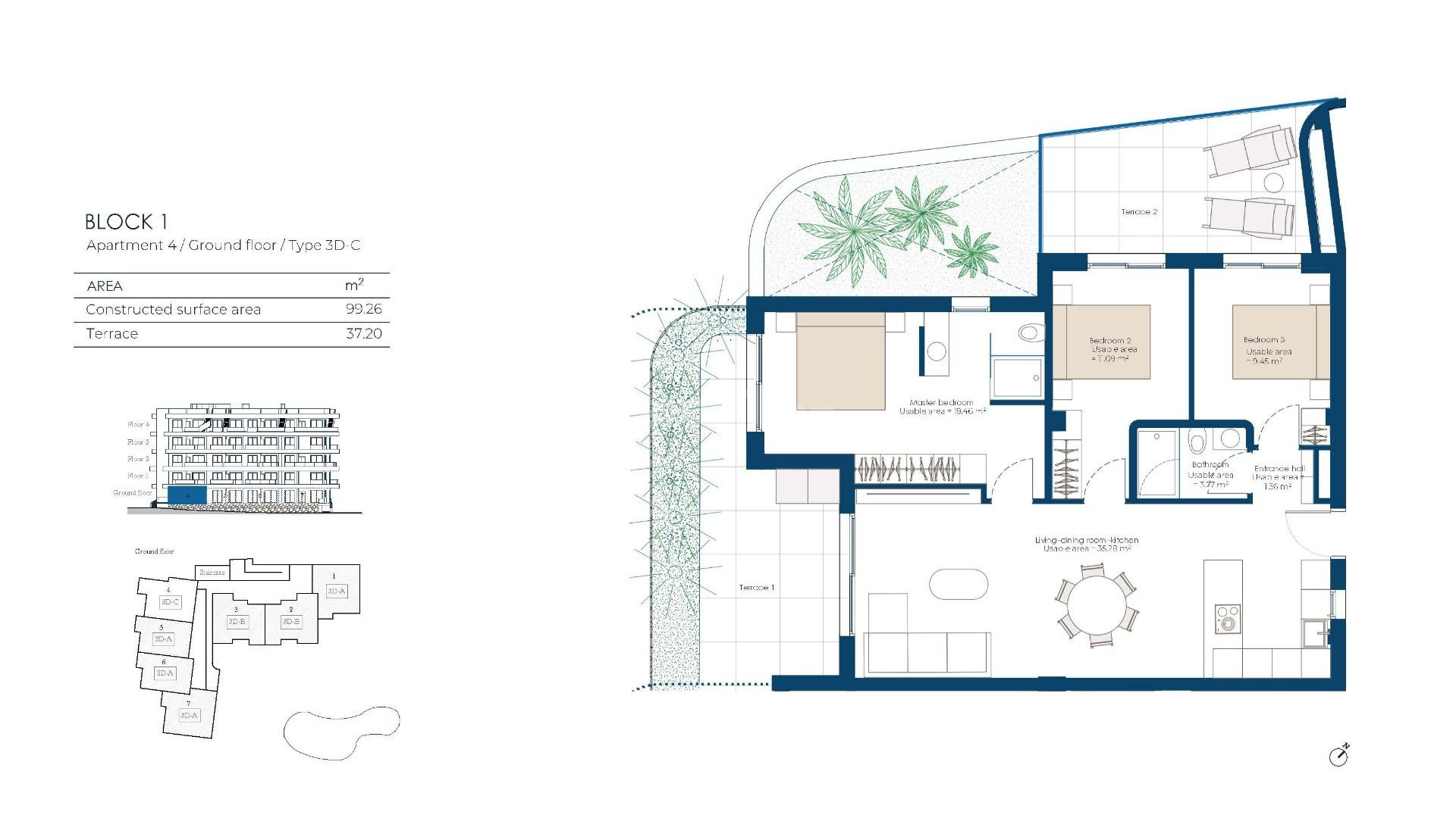 New Build - Wohnung -
Banos y Mendigo - El Valle Golf