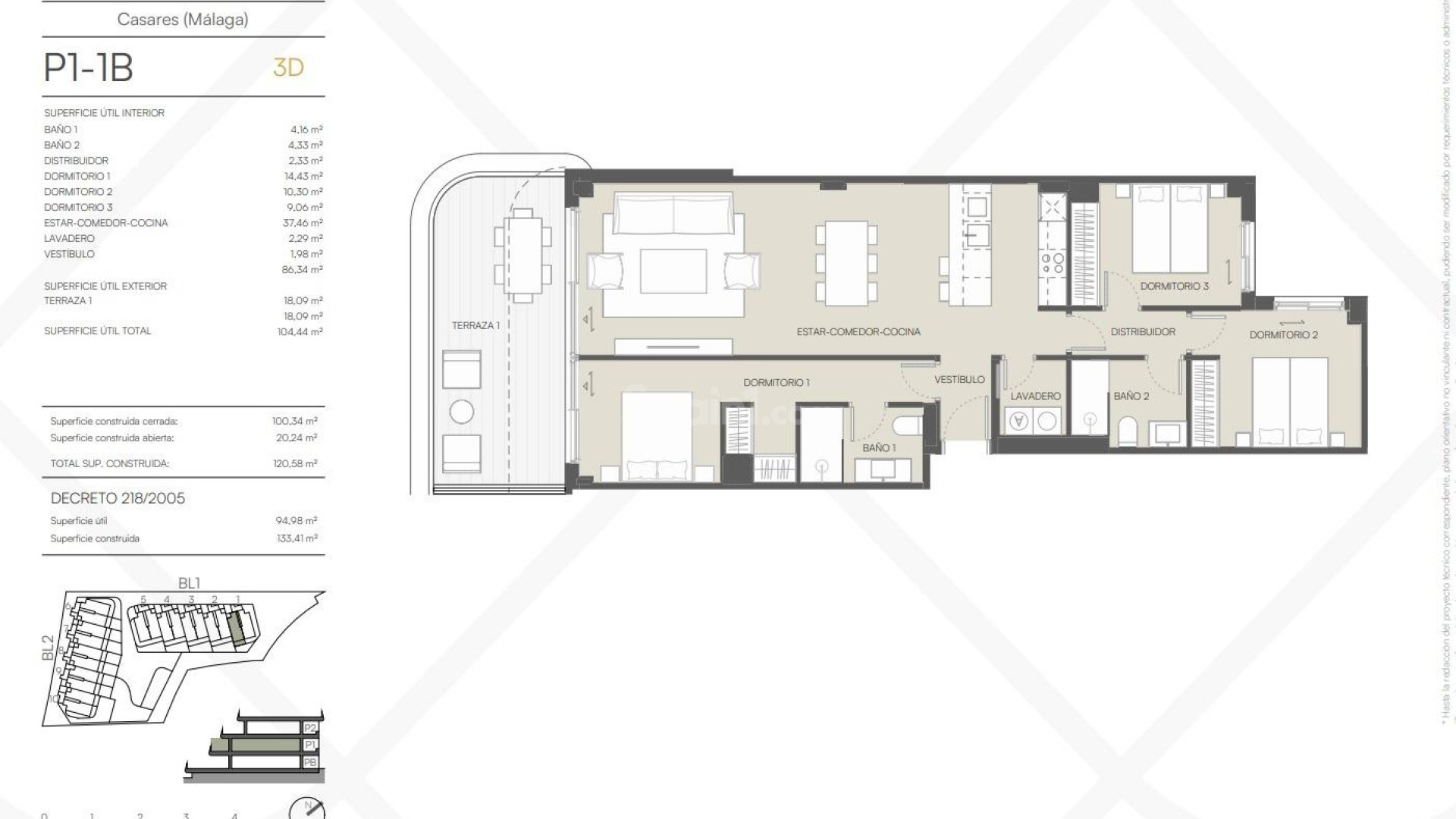 New Build - Wohnung -
Casares - Casares Golf