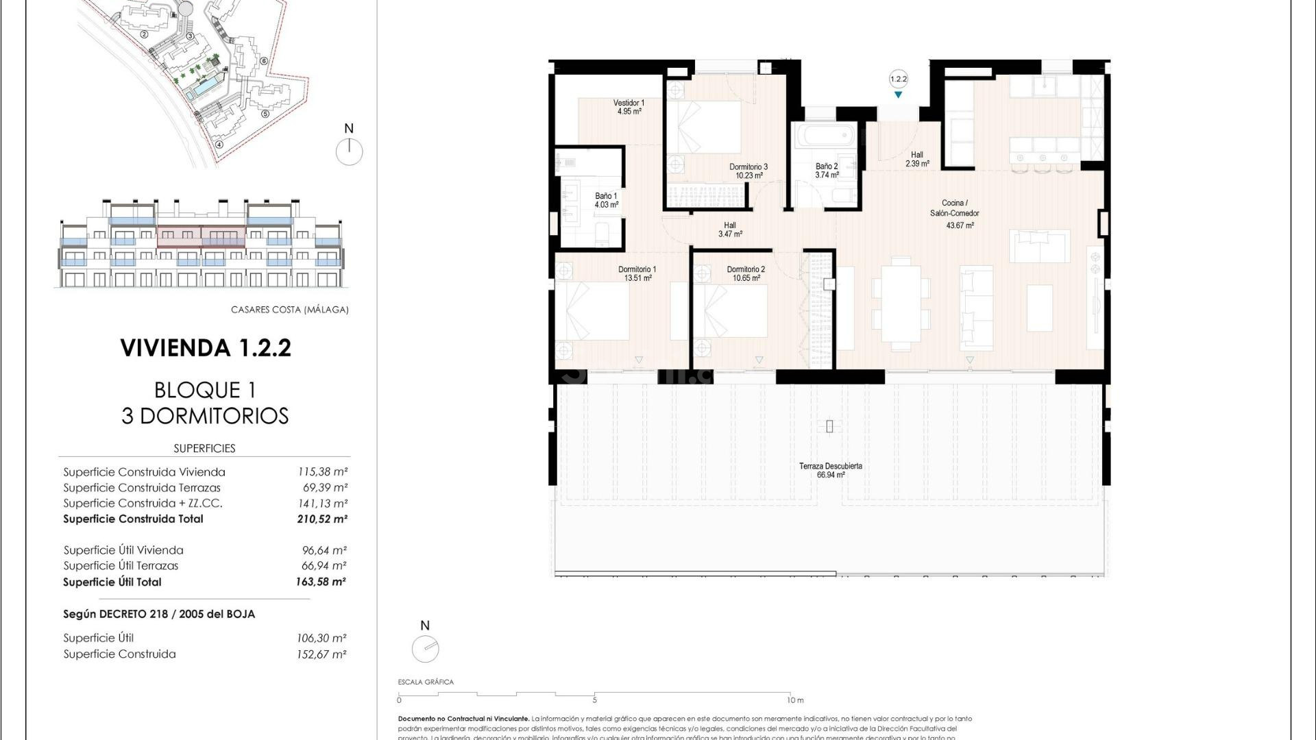New Build - Wohnung -
Casares - Doña Julia Golf