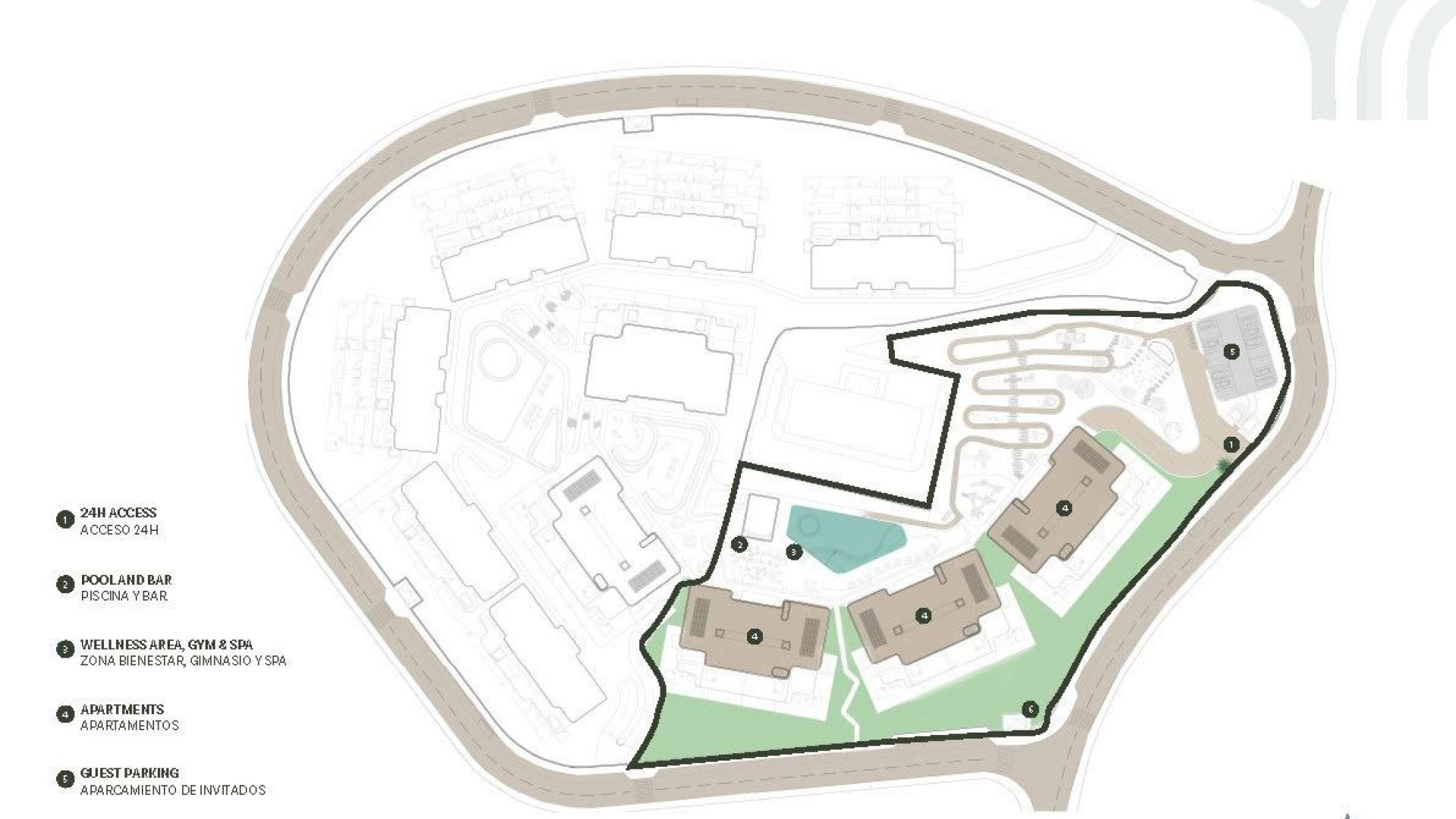 New Build - Wohnung -
Casares - Terrazas de Cortesin