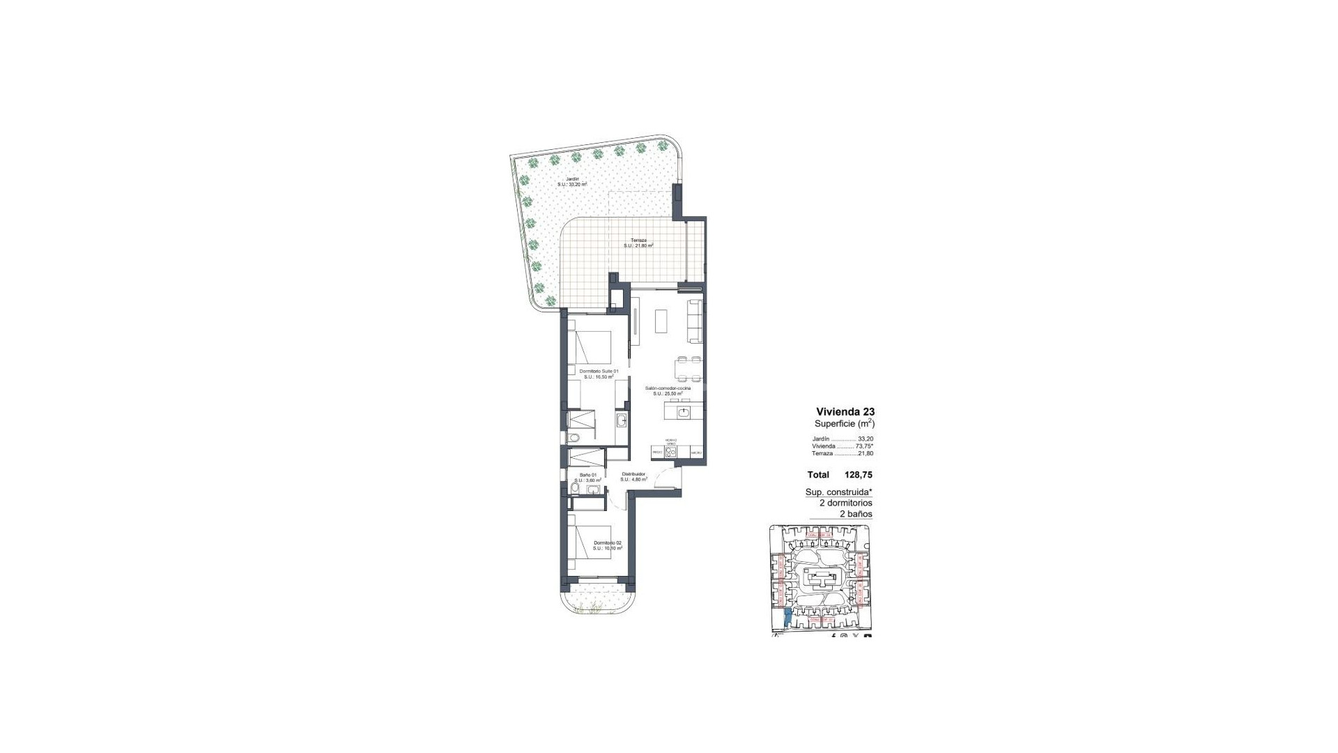 New Build - Wohnung -
Ciudad Quesada - Lo Marabú