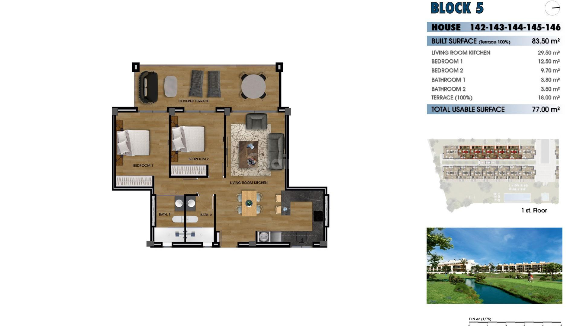 New Build - Wohnung -
Los Alcázares - La Serena Golf