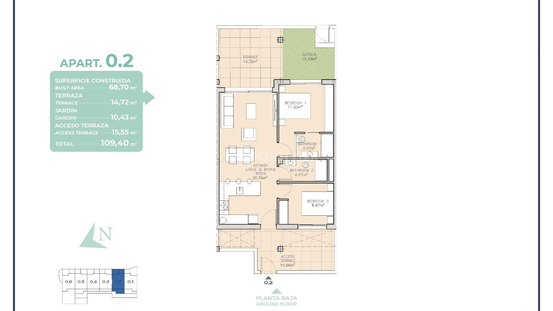 New Build - Wohnung -
Los Alcázares - Los Alcazares