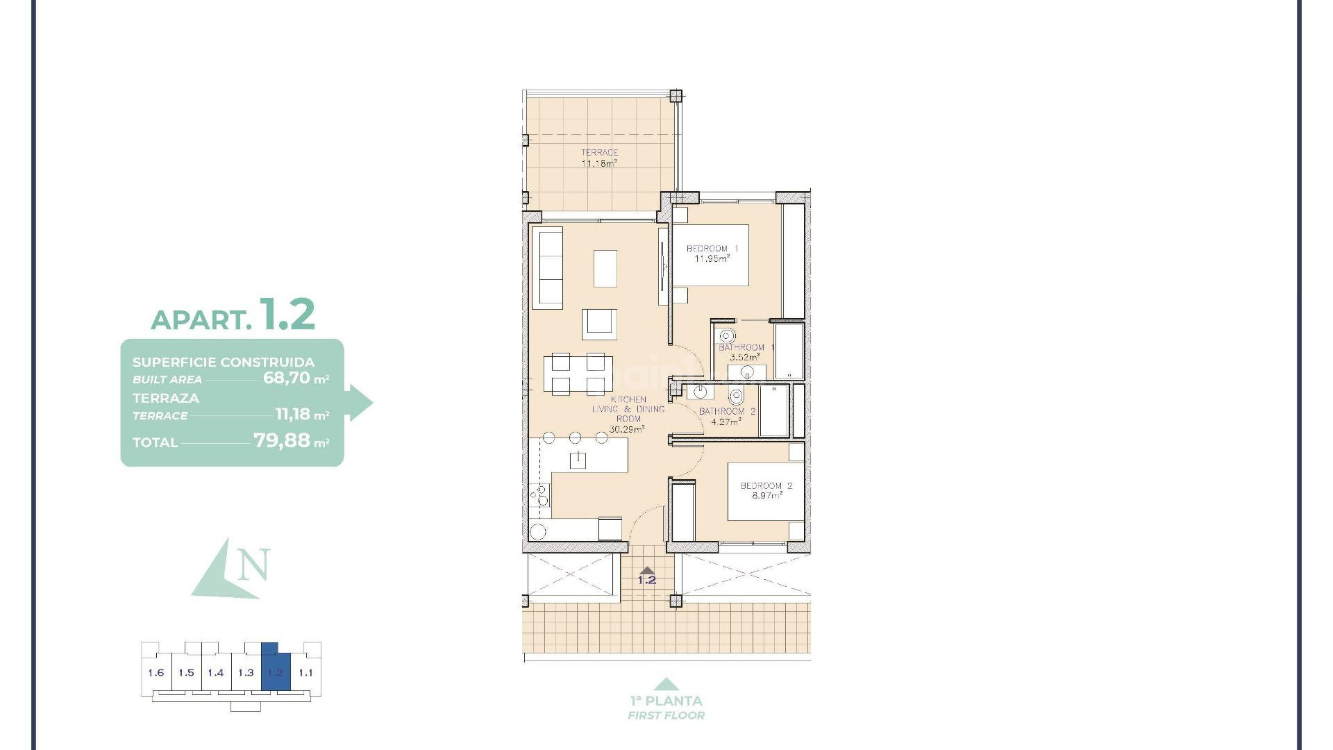 New Build - Wohnung -
Los Alcázares - Los Alcazares