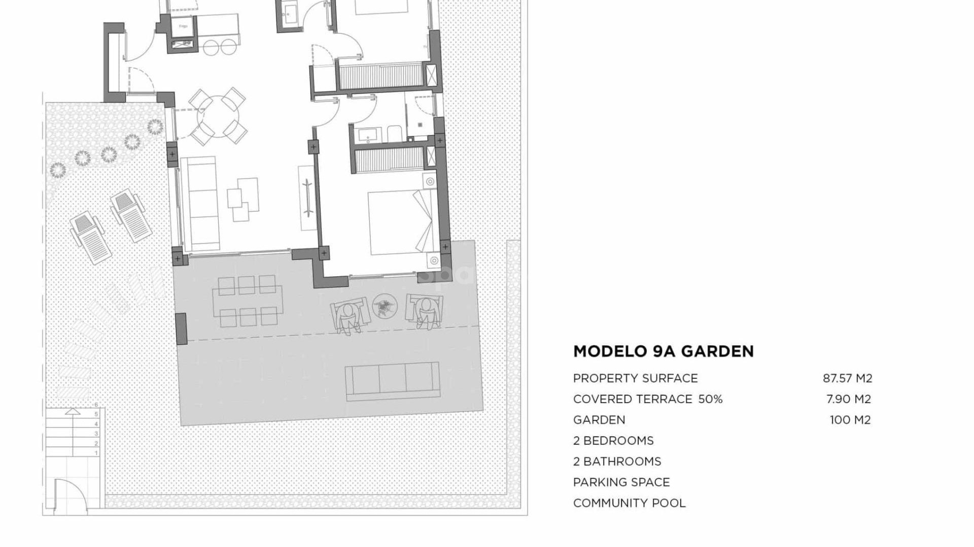 New Build - Wohnung -
Los Alcázares - Parque Diana