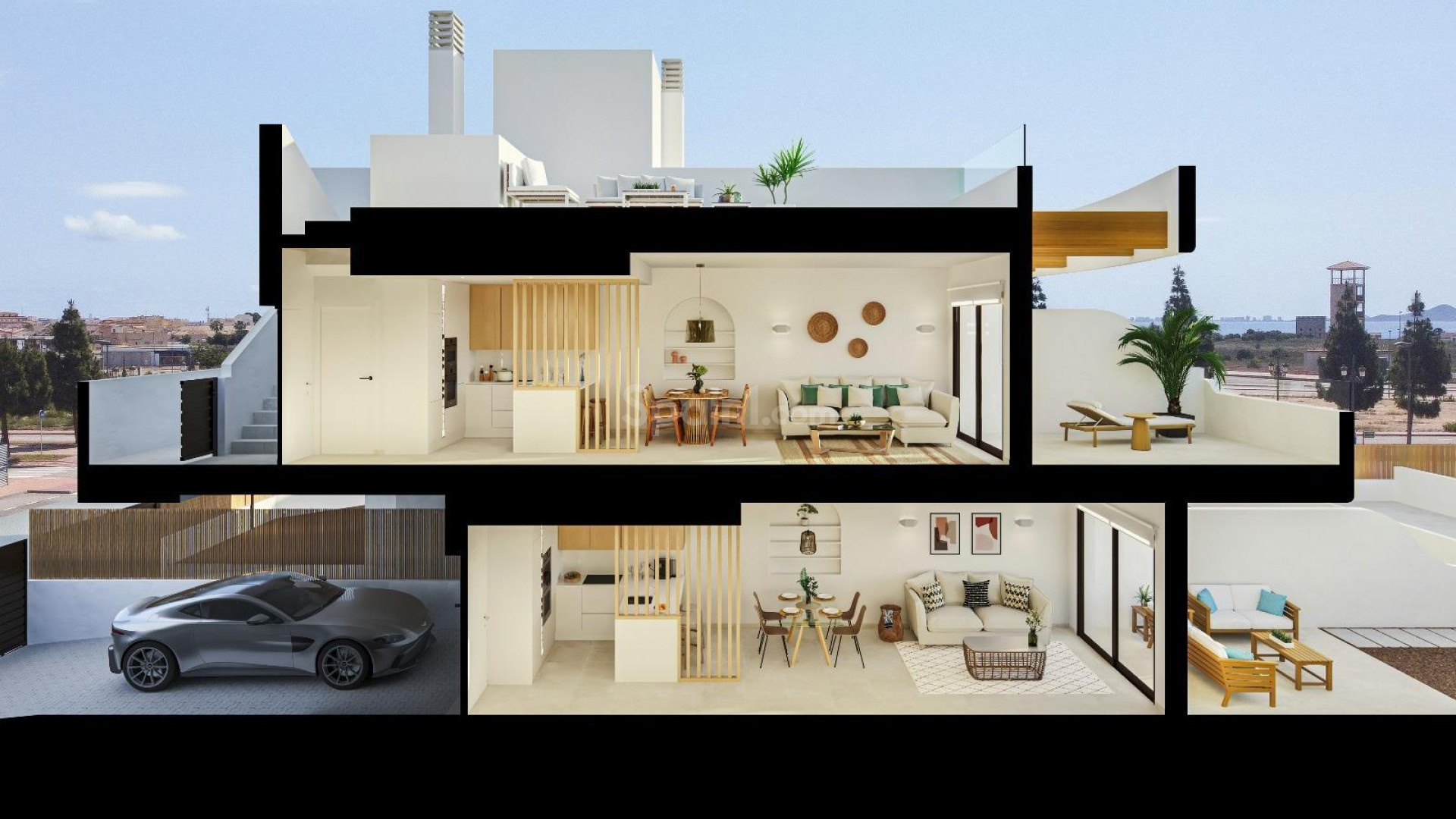 New Build - Wohnung -
Los Alcázares - Torre del Rame