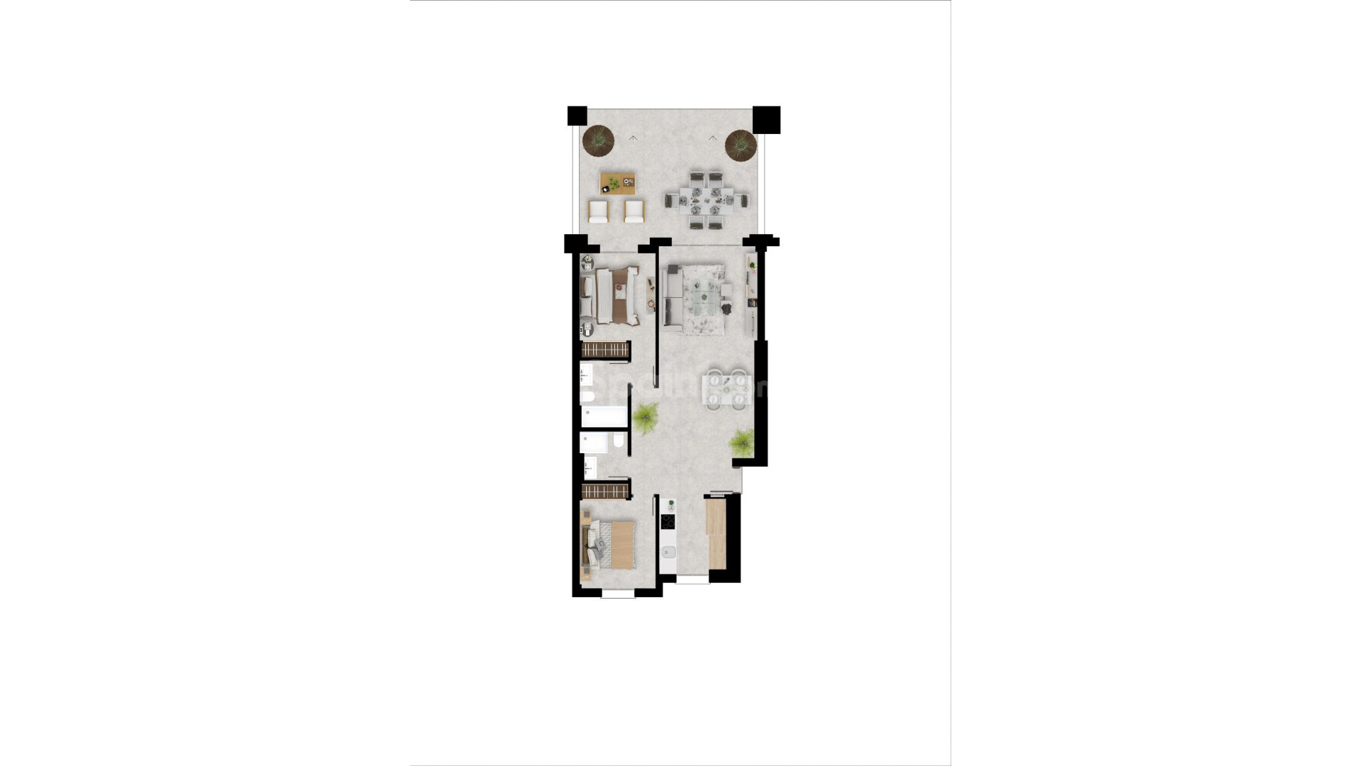 New Build - Wohnung -
Manilva - Bahia De Las Rocas