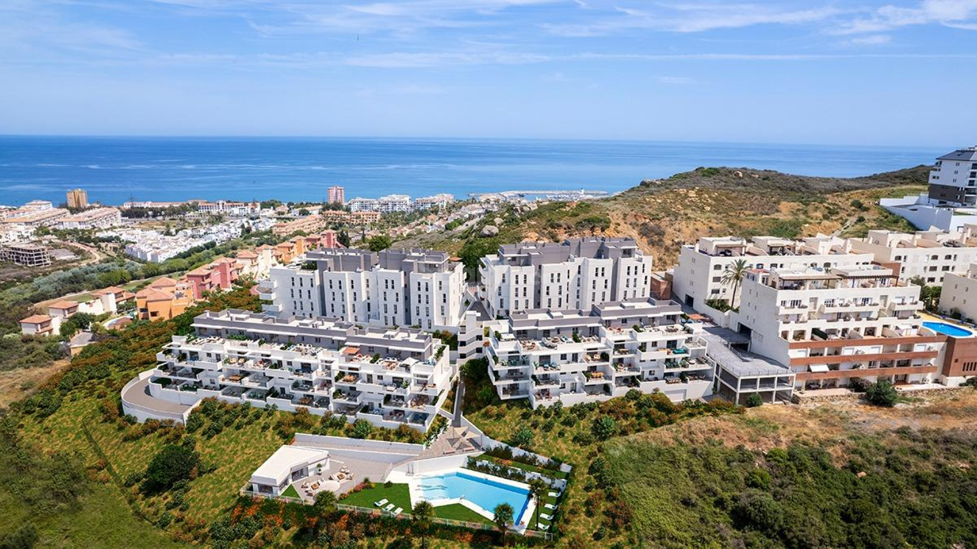 New Build - Wohnung -
Manilva - La duquesa golf