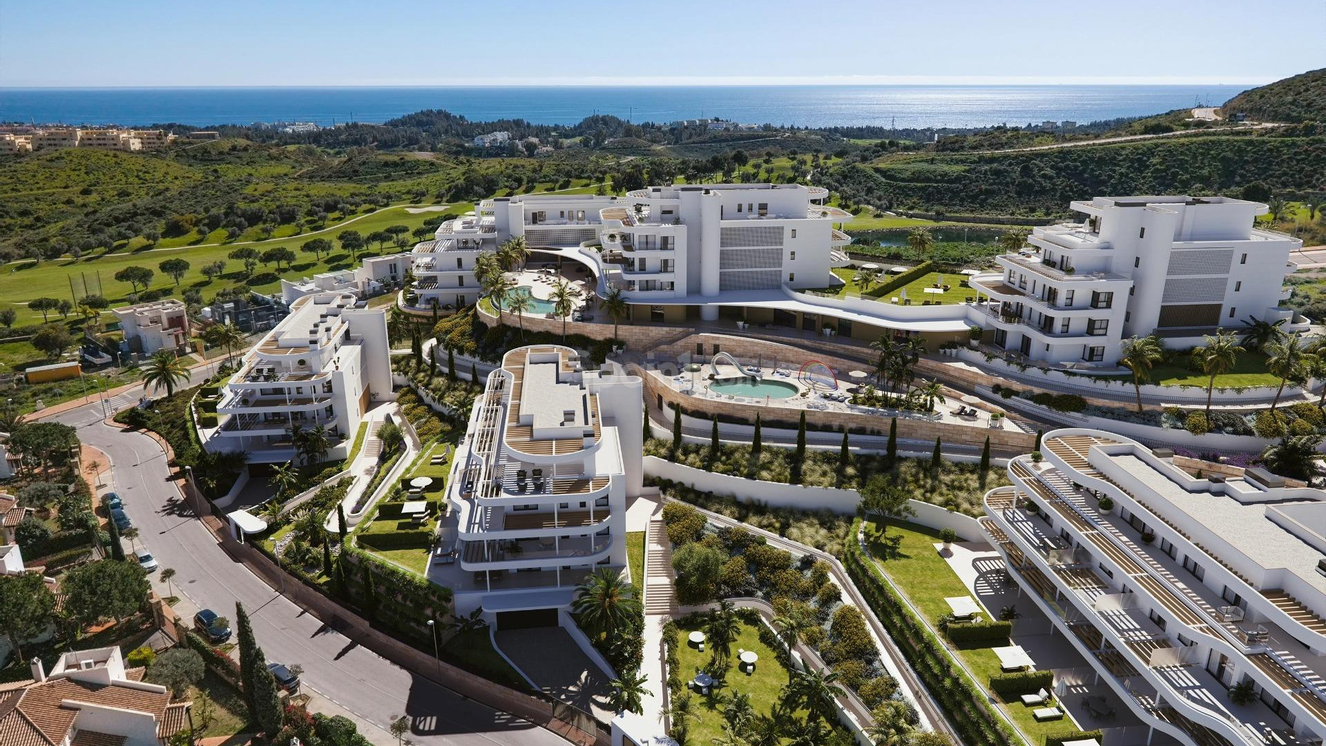New Build - Wohnung -
Mijas - Cerrado del Aguila Golf and Resort