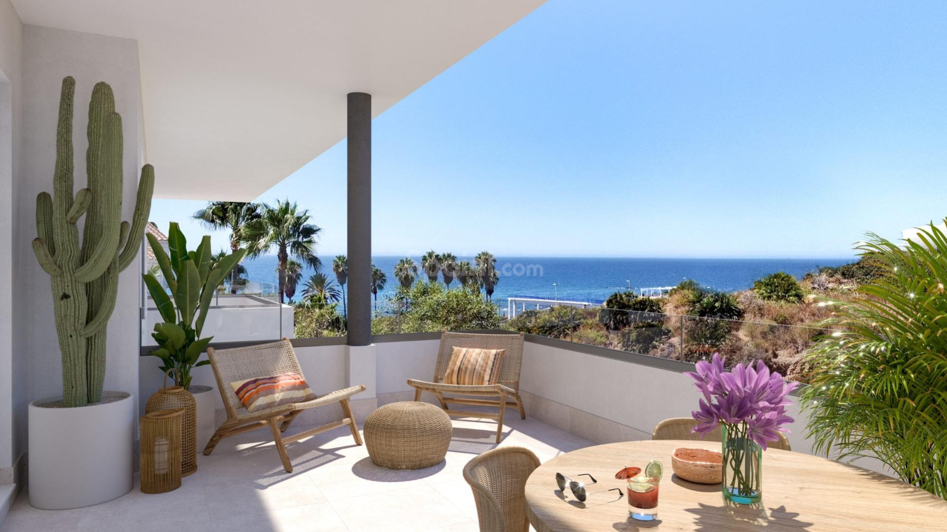 New Build - Wohnung -
Mijas - Playa Marina