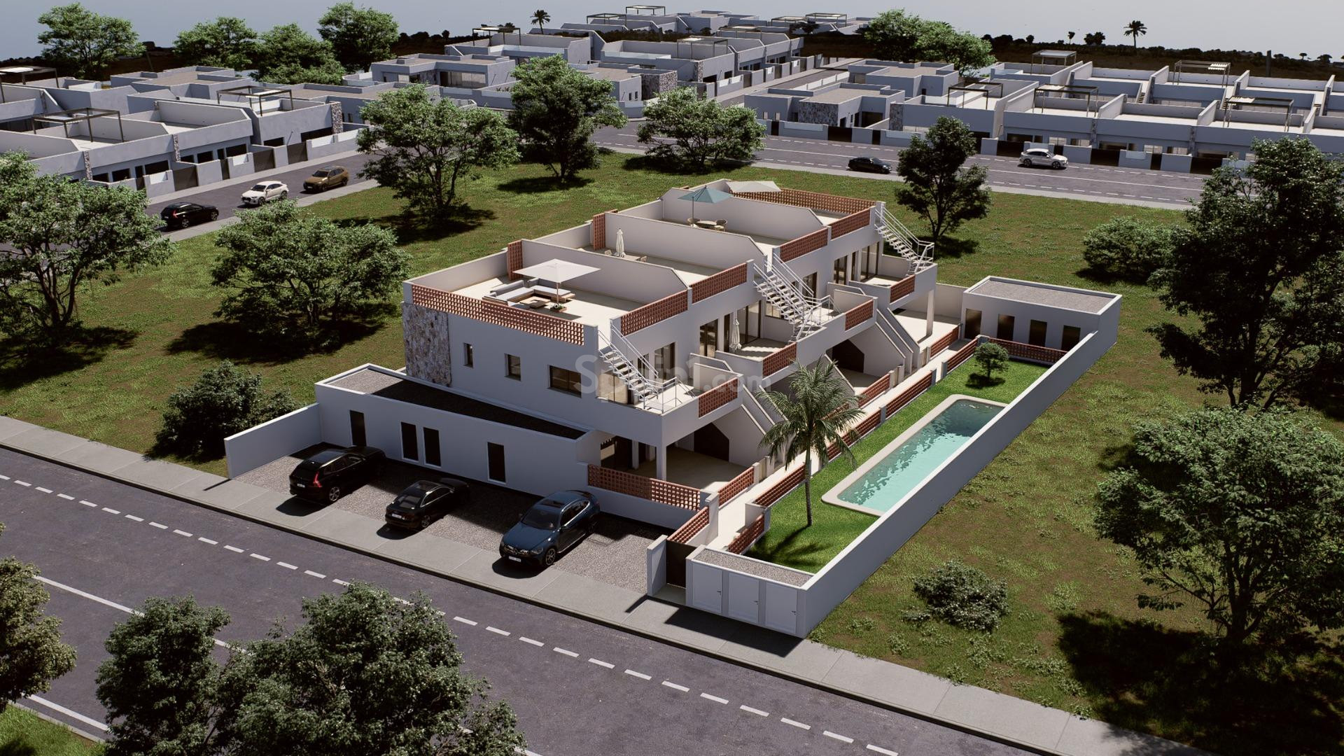 New Build - Wohnung -
Pilar de la Horadada - Parque del Mediterraneo
