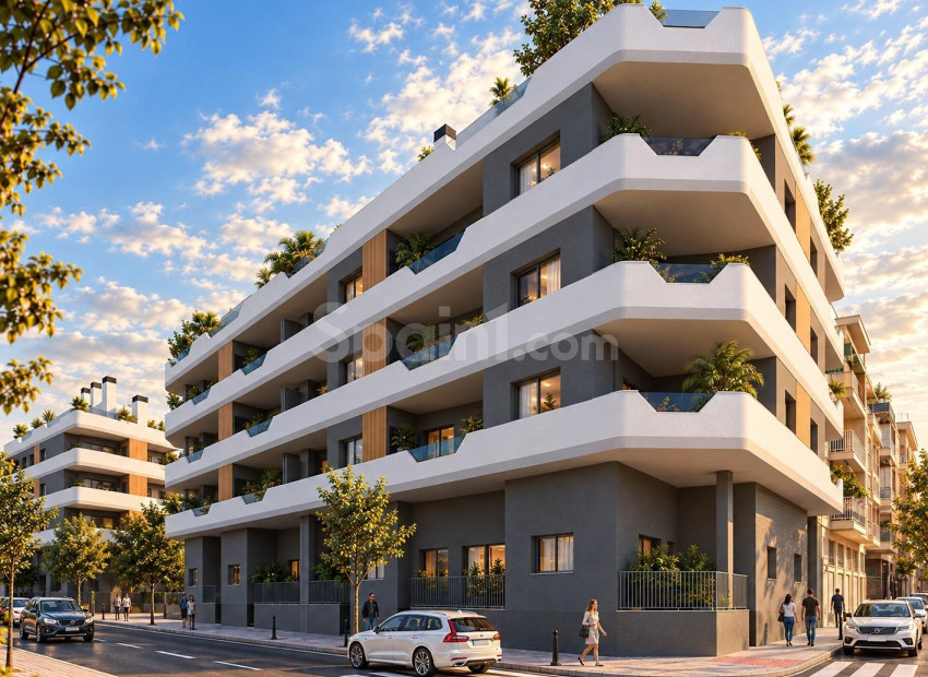 New Build - Wohnung -
Santa Pola - Estacion de autobuses