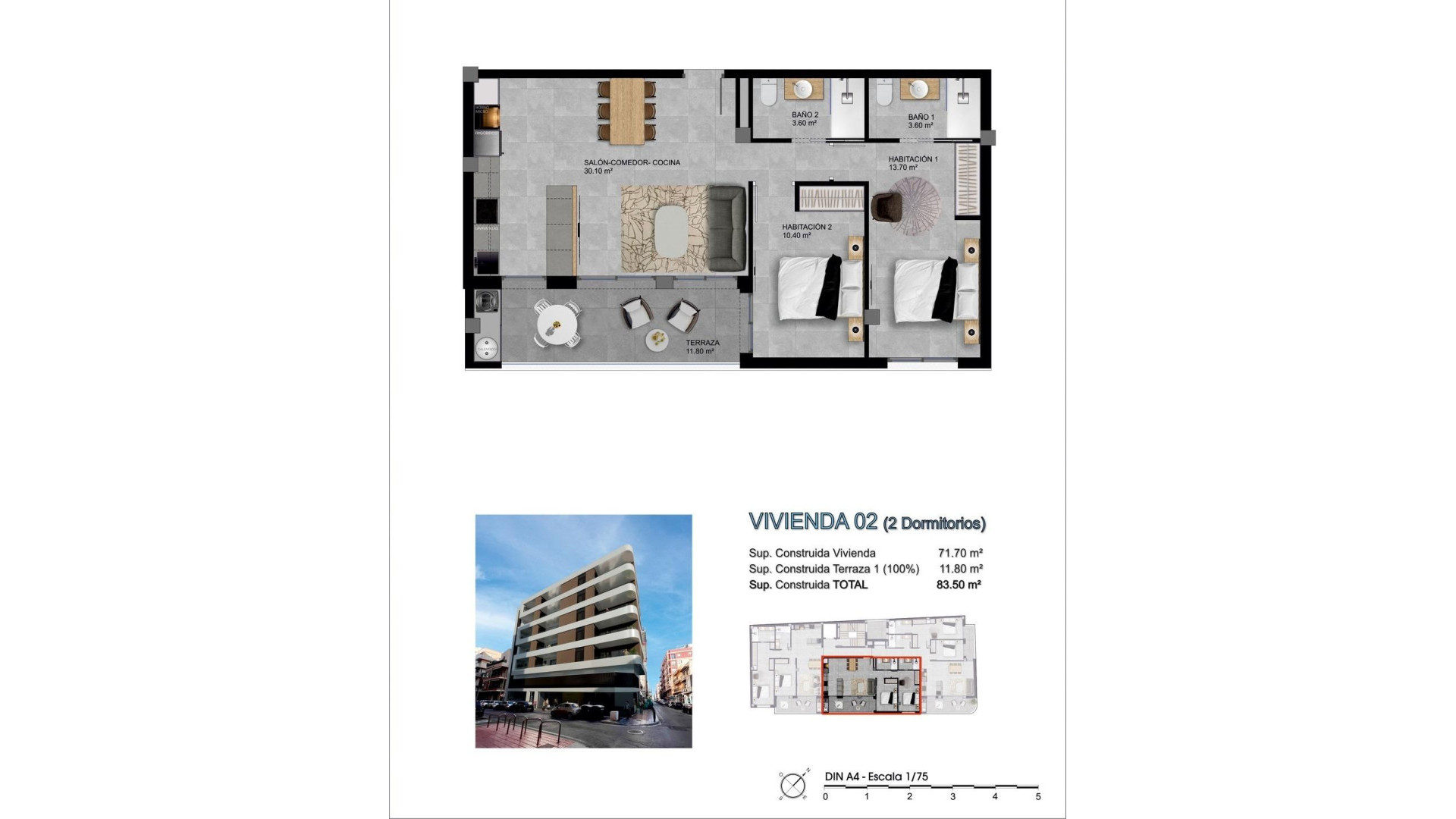 New Build - Wohnung -
Santa Pola - pueblo