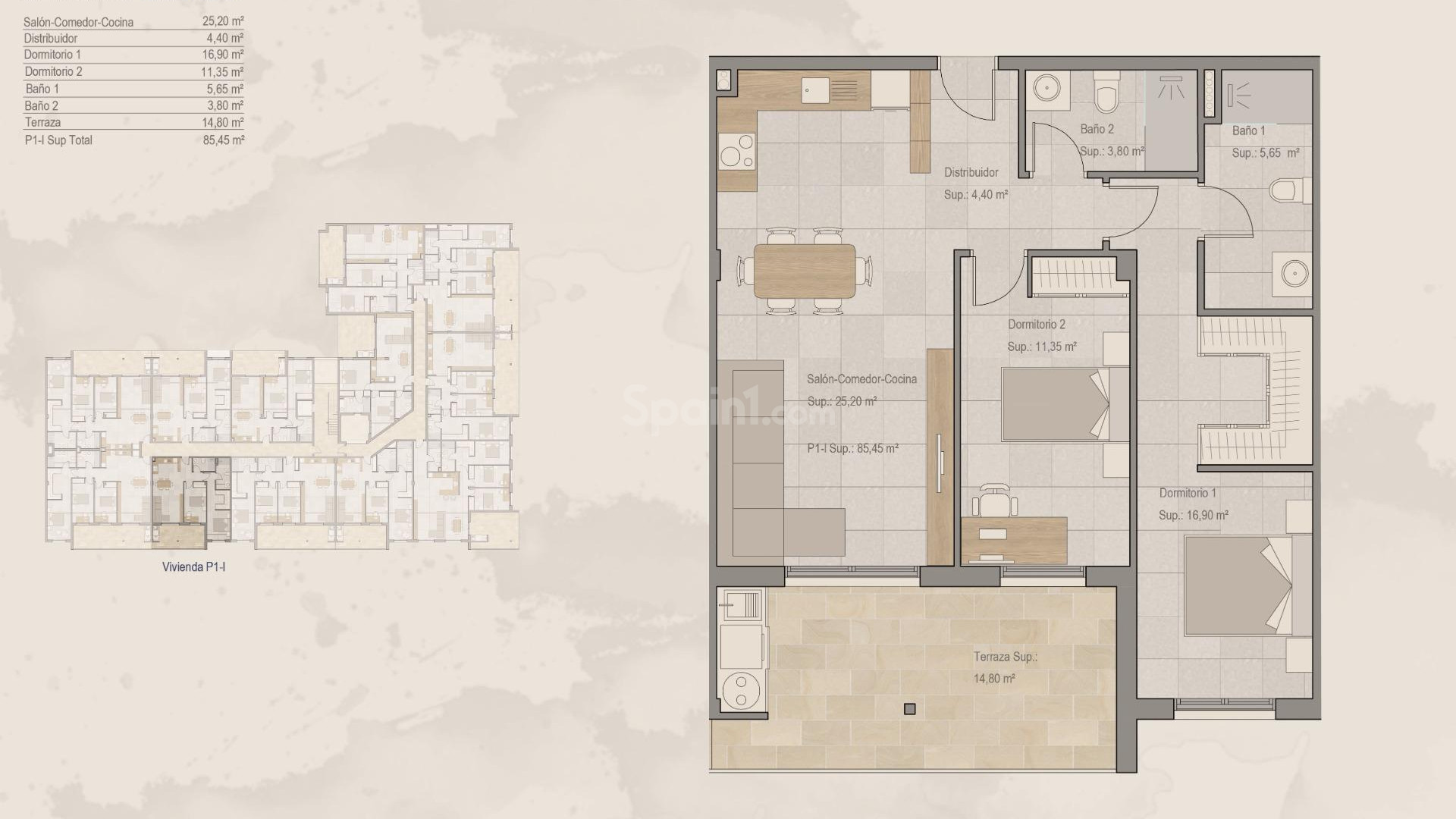 New Build - Wohnung -
Torre Pacheco - Centro