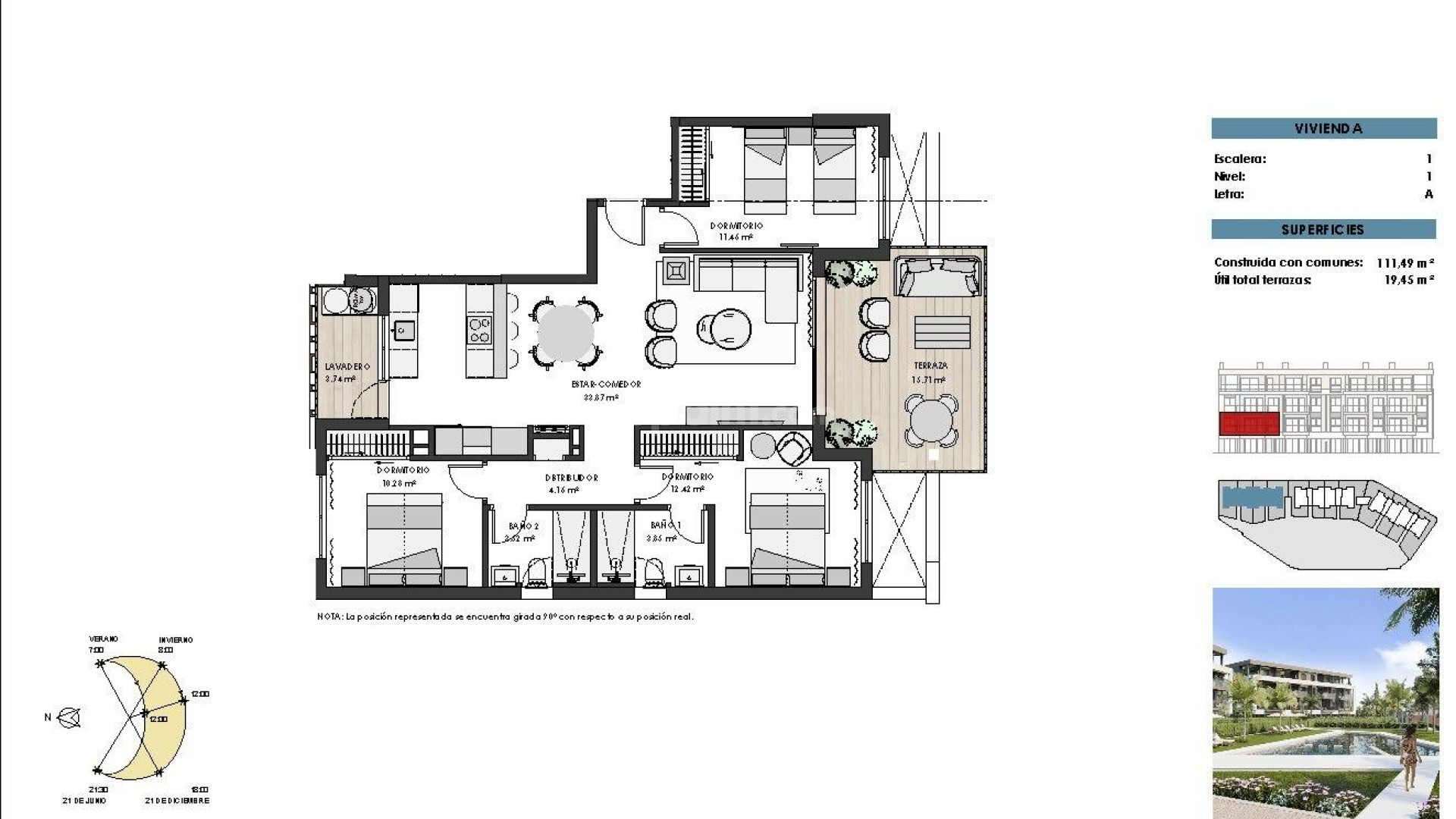 New Build - Wohnung -
Torre Pacheco - Santa Rosalía