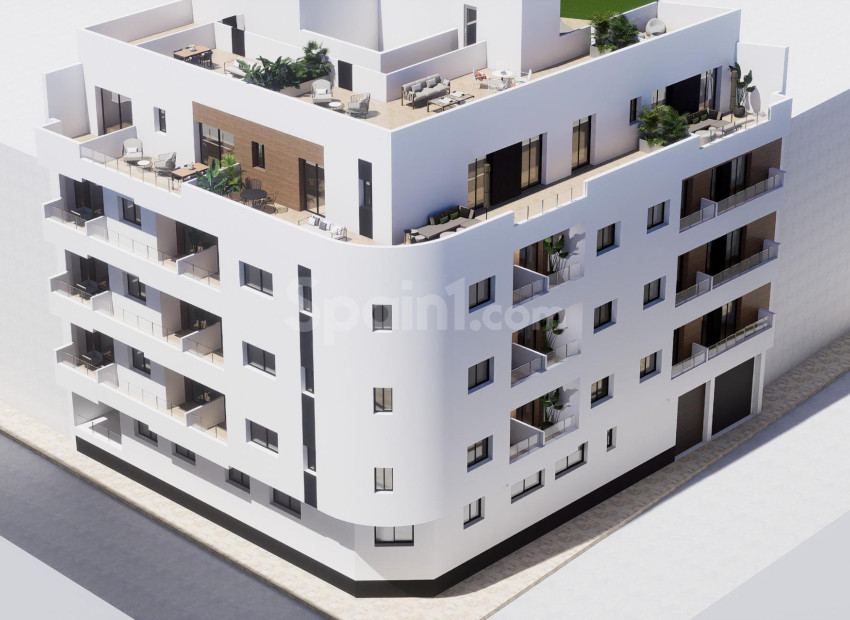 New Build - Wohnung -
Torrevieja - pueblo