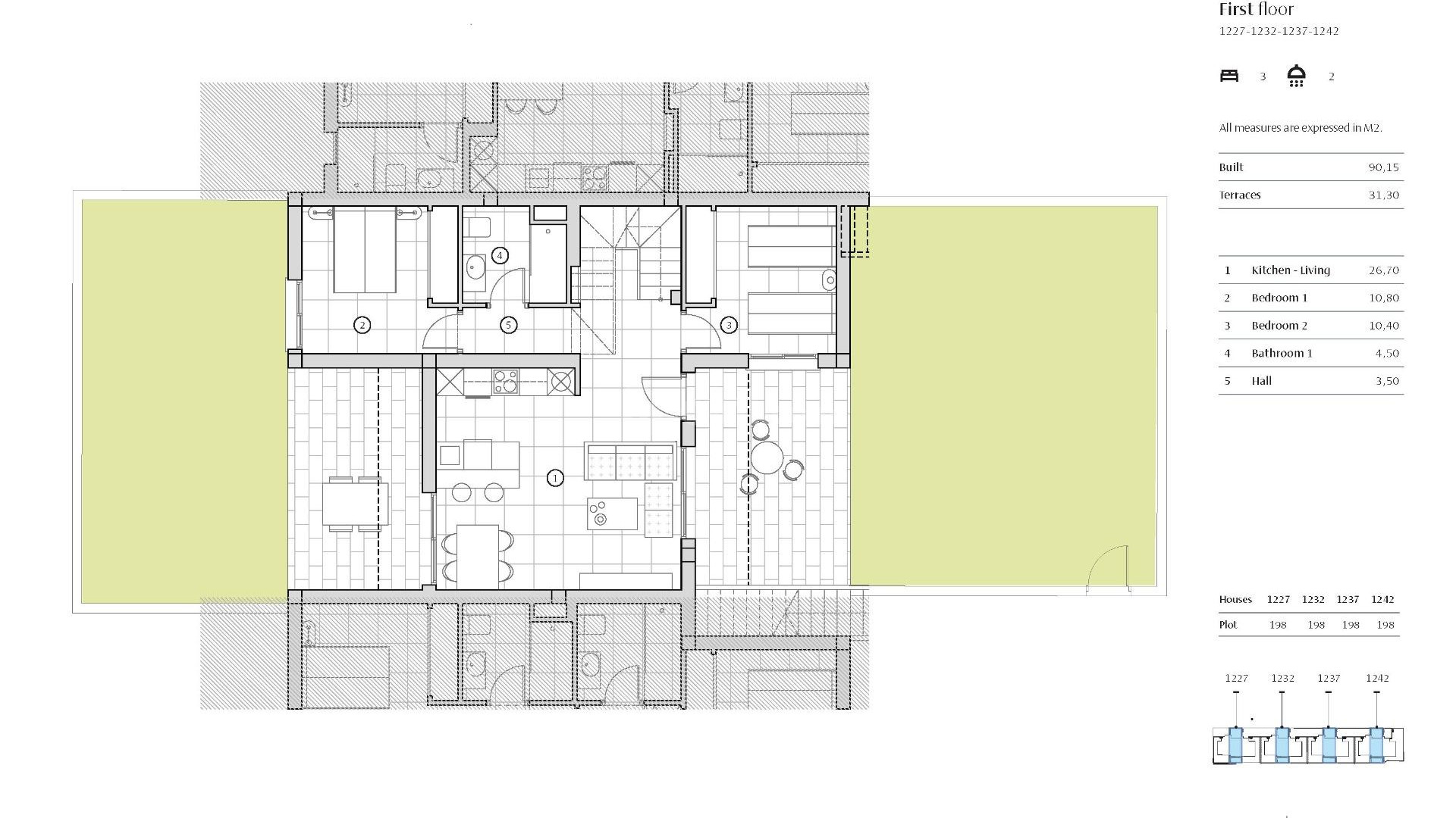 Nueva construcción  - Adosado -
Algorfa - La Finca Golf Resort